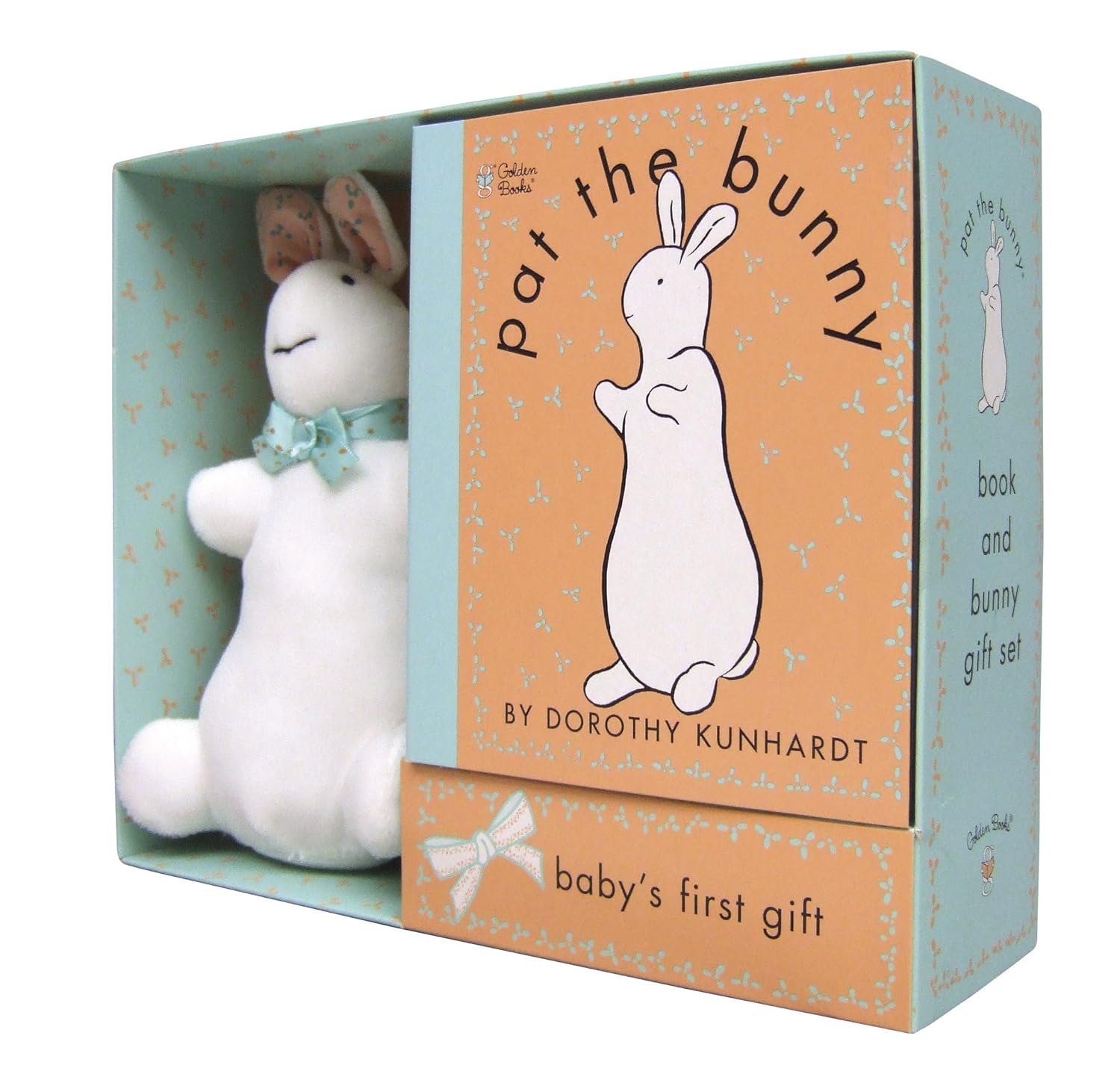 Pat The Bunny Book & Plush - Box Turtle