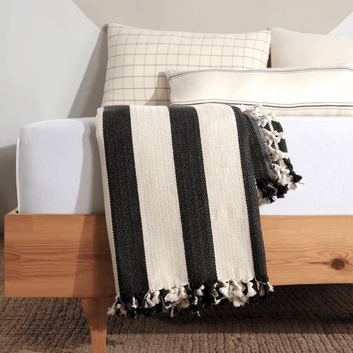 Patterned Throw Blanket & Bedspread - Box Turtle