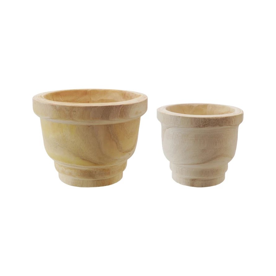 Paulownia Wood Planters - Box Turtle