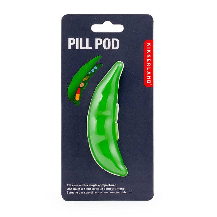 Peapod Pill Case - Box Turtle