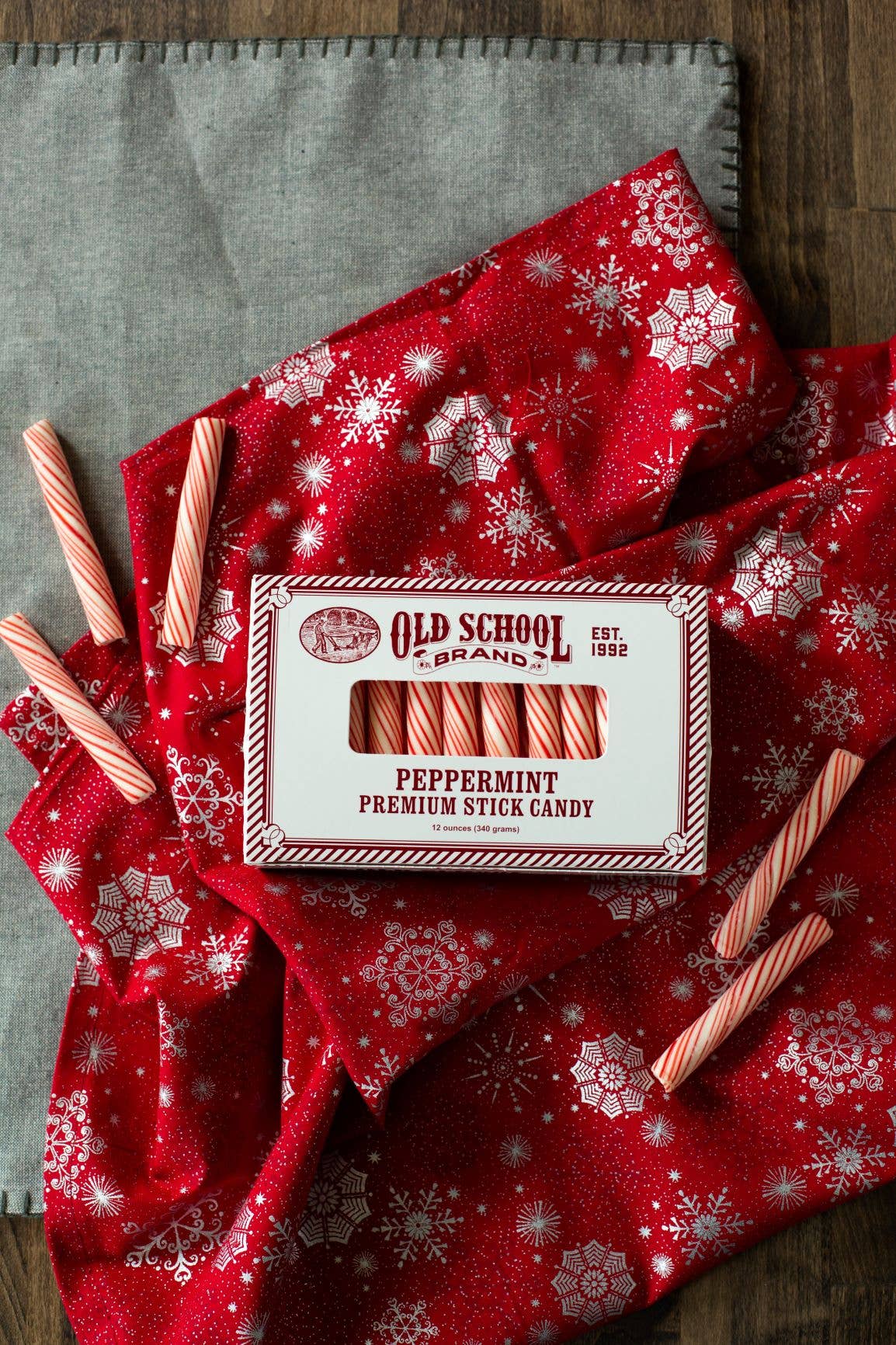 Peppermint Stick Candy - Box Turtle