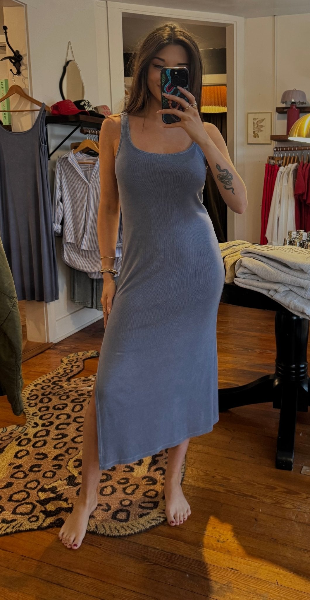 Peri Tank Dress - Box Turtle
