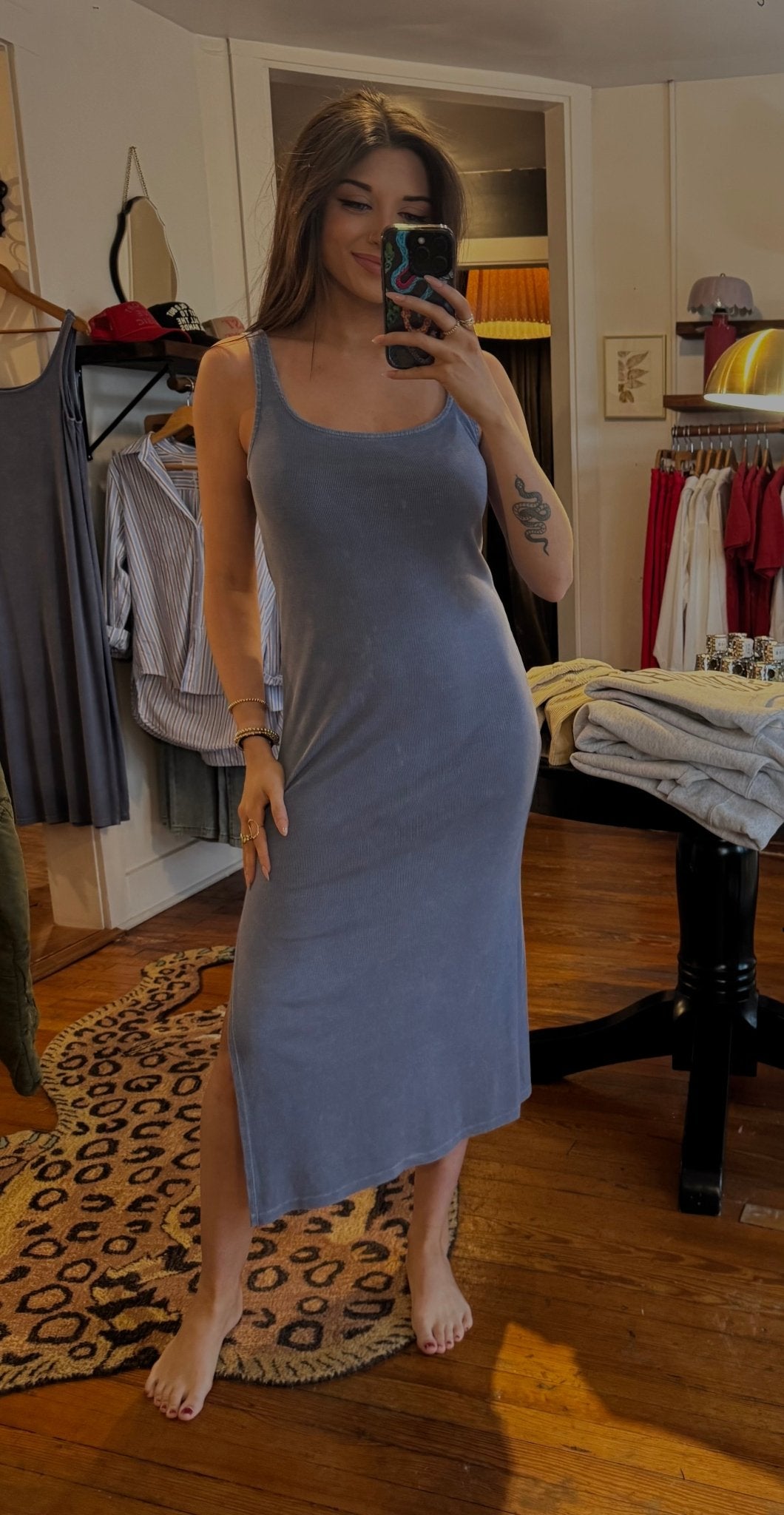 Peri Tank Dress - Box Turtle