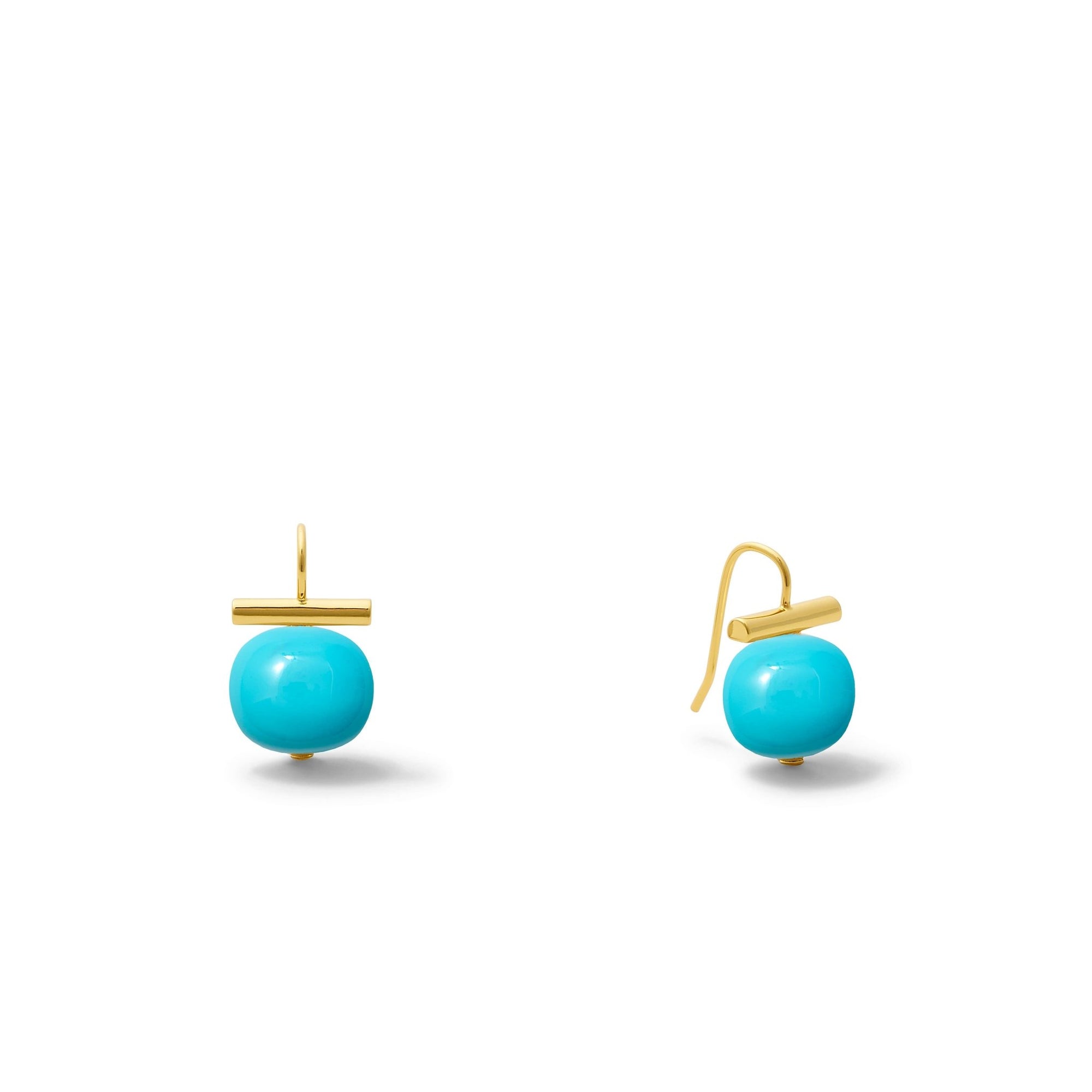 Petite + Sweet Pebble Pearl Earrings - Box Turtle