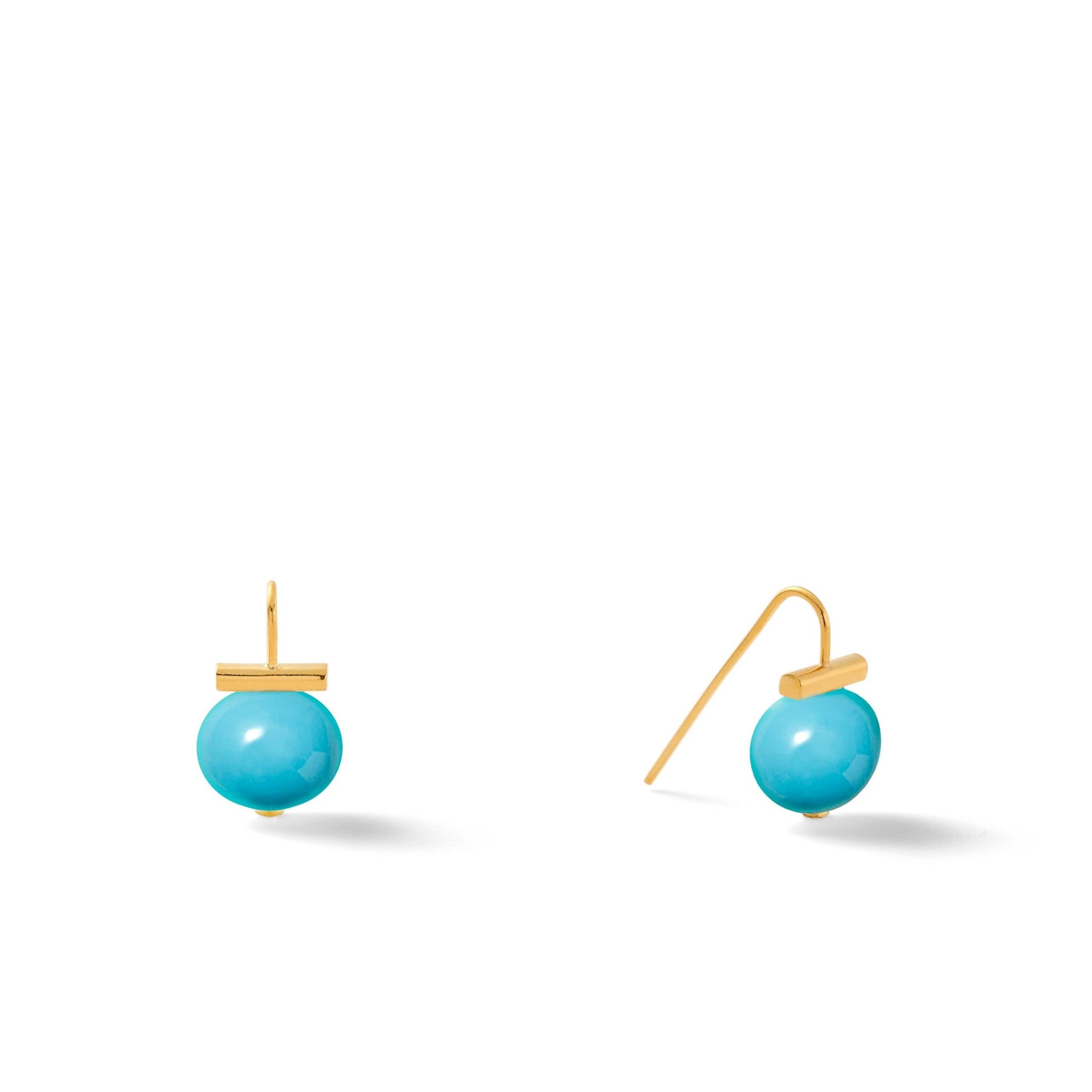 Petite + Sweet Pebble Pearl Earrings - Box Turtle