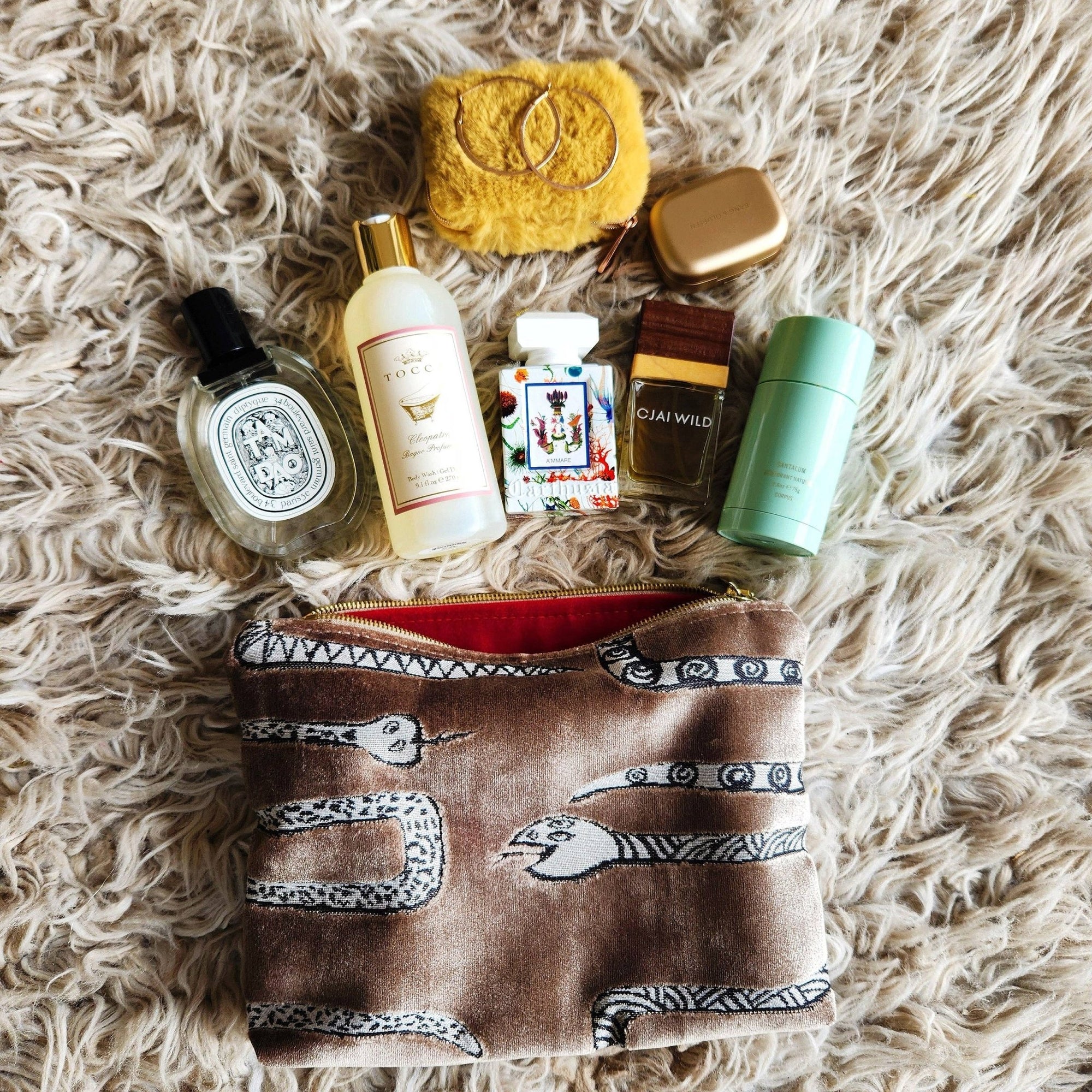 Pewter Desert Pouch - Box Turtle