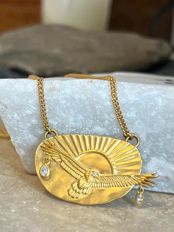 Phoenix Necklace - Box Turtle