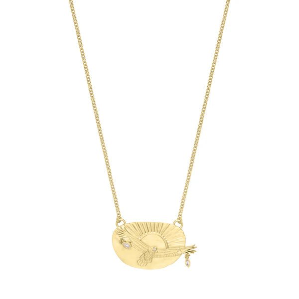 Phoenix Necklace - Box Turtle
