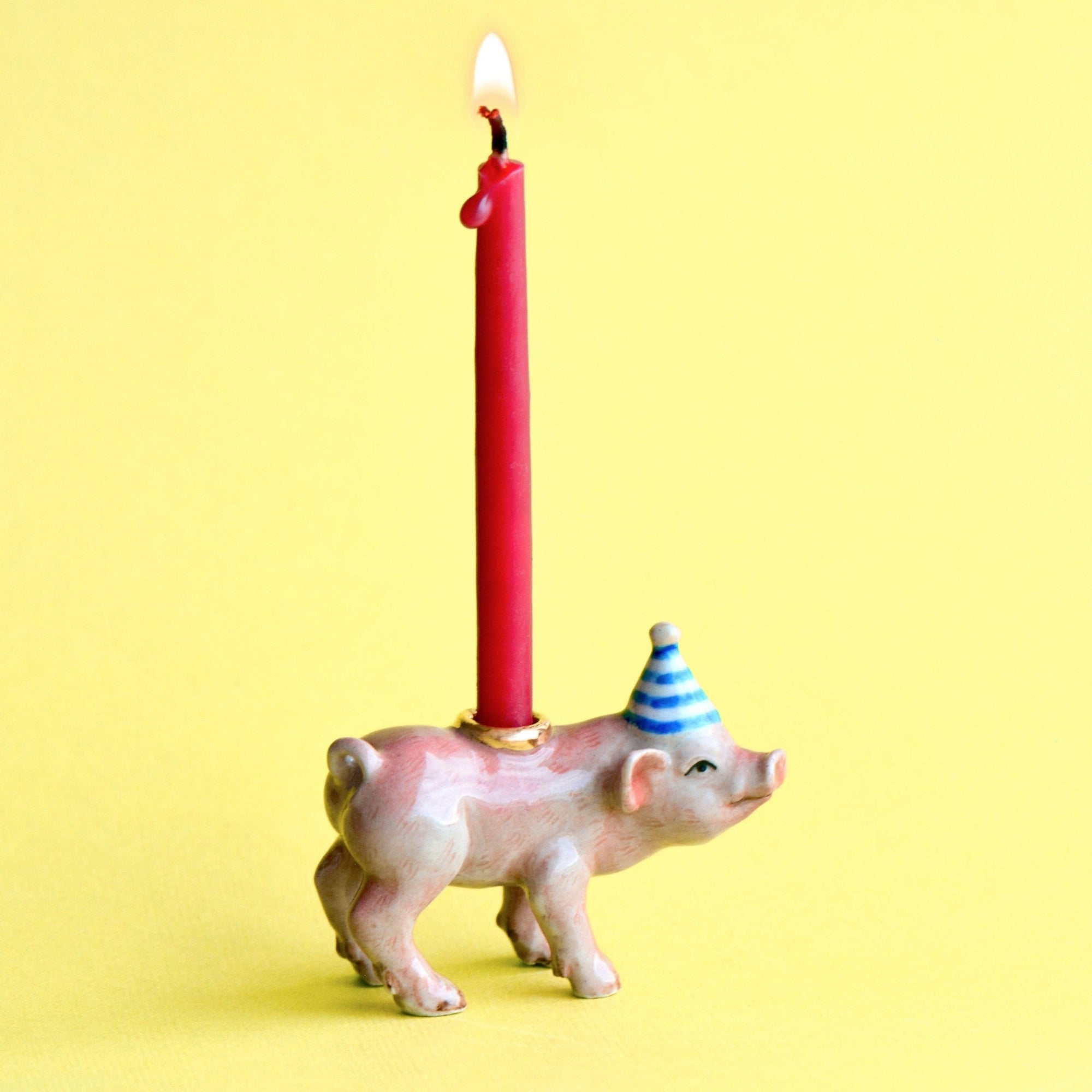 Pig Cake Topper - Box Turtle