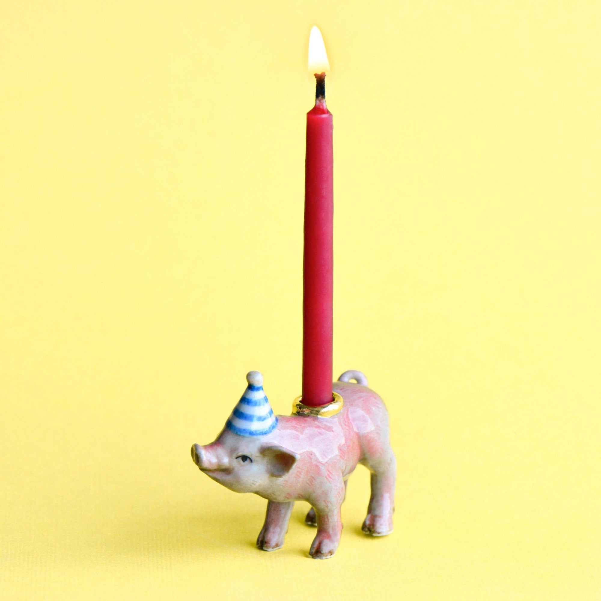 Pig Cake Topper - Box Turtle