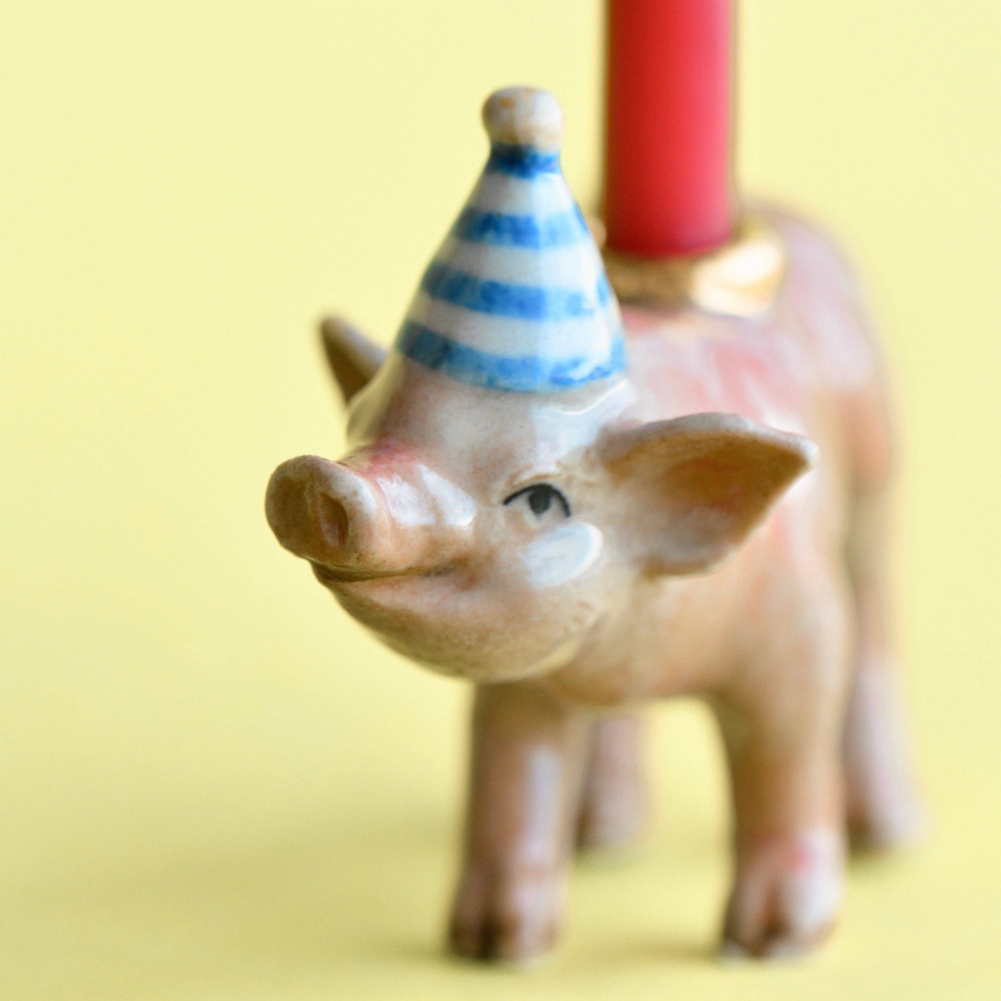 Pig Cake Topper - Box Turtle