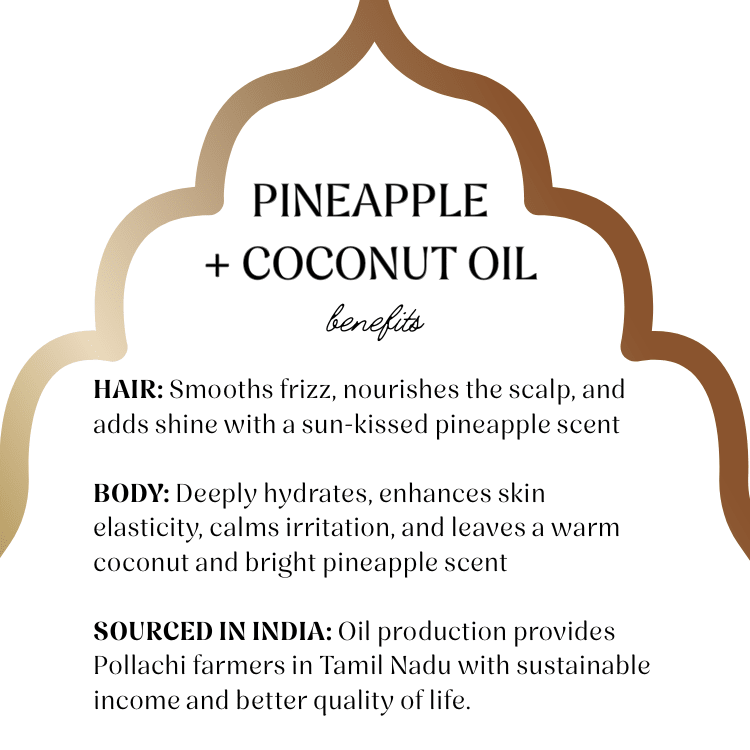 Pineapple + Coconut Oil - Box Turtle