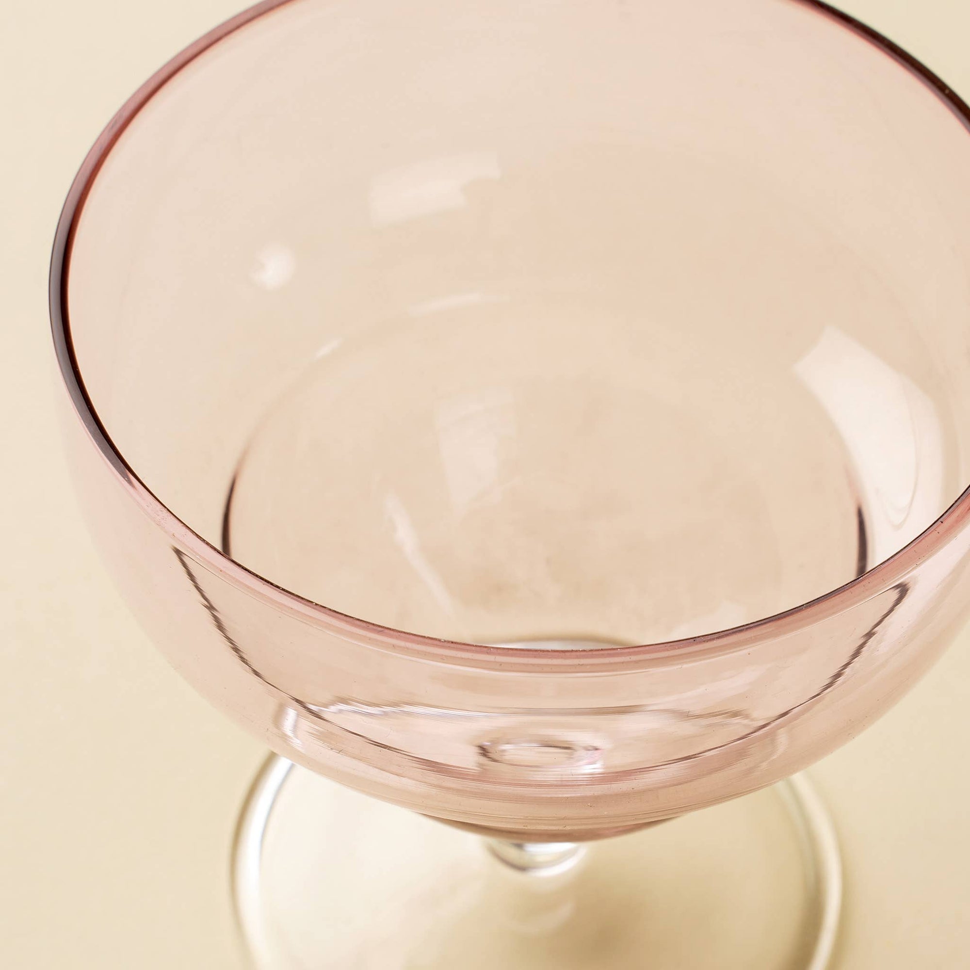 Pink Savoy Coupe Glass - Box Turtle