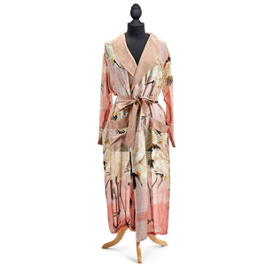 Pink Heron Robe