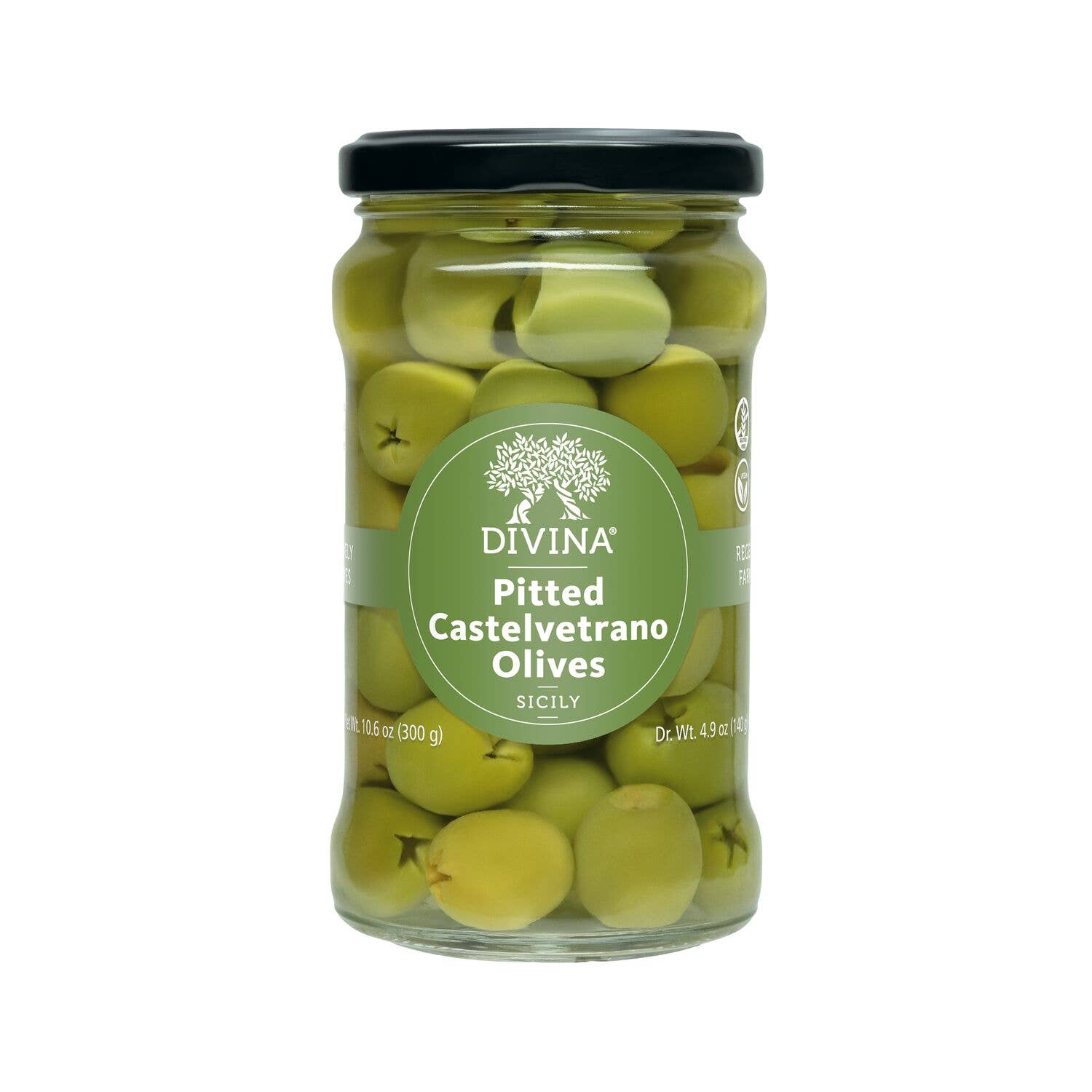 Pitted Castelvetrano Olives - Box Turtle