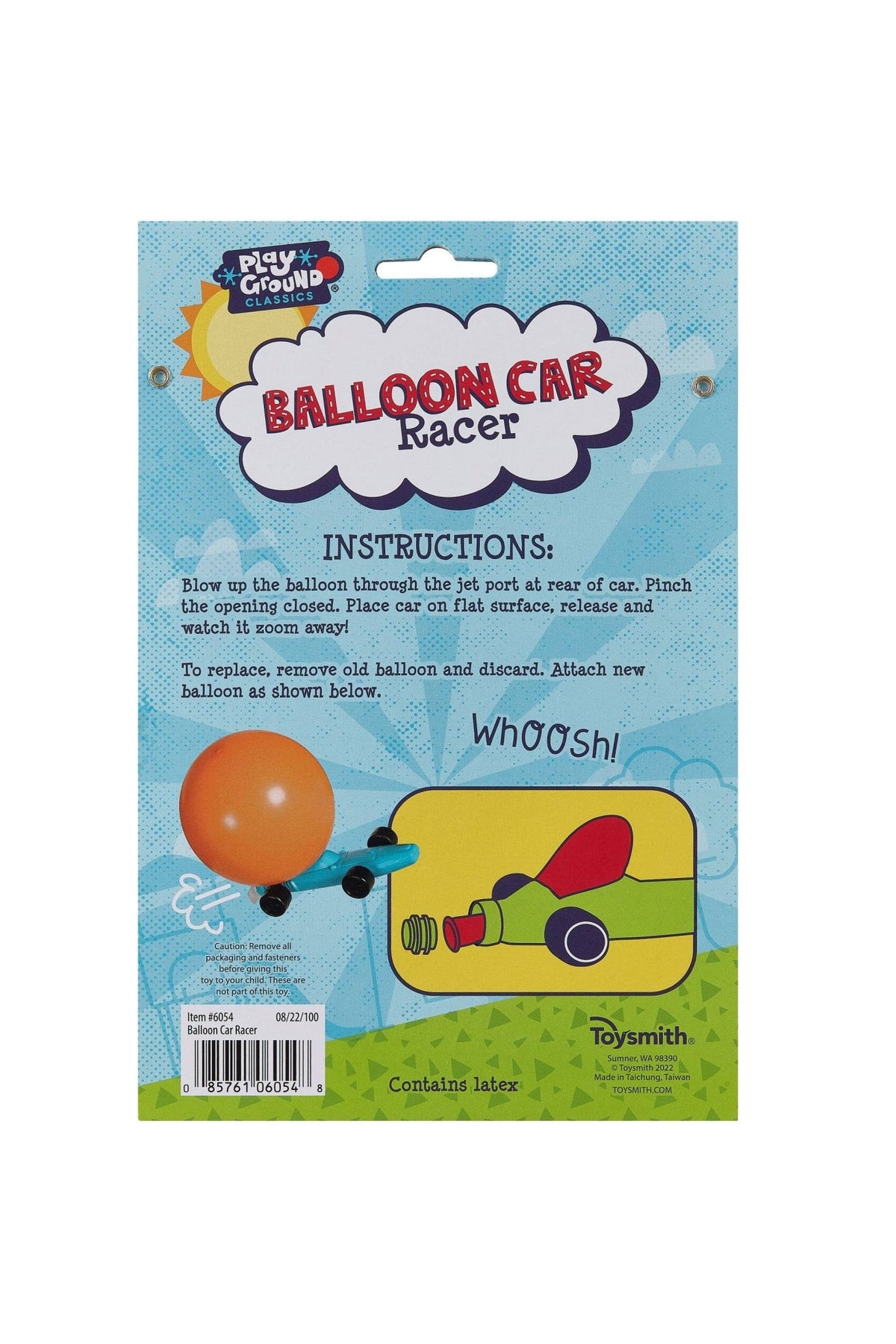 Playground Classics Balloon Car Racer - Box Turtle