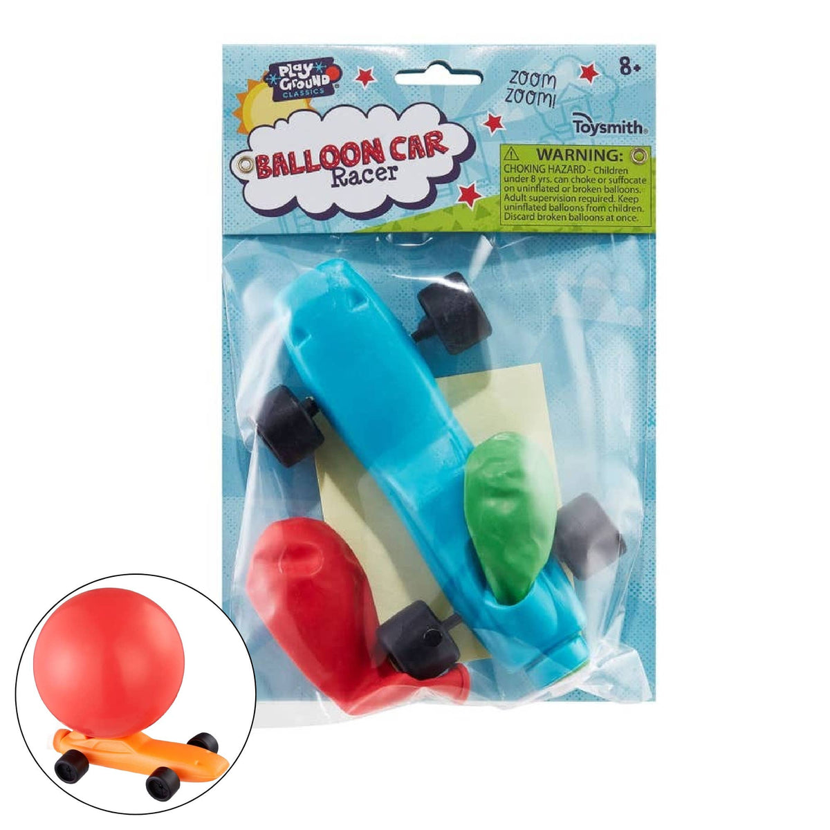 Playground Classics Balloon Car Racer - Box Turtle