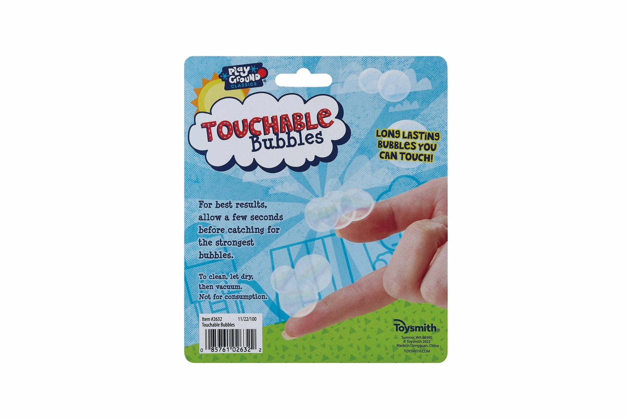 Playground Classics Touchable Bubbles - Box Turtle