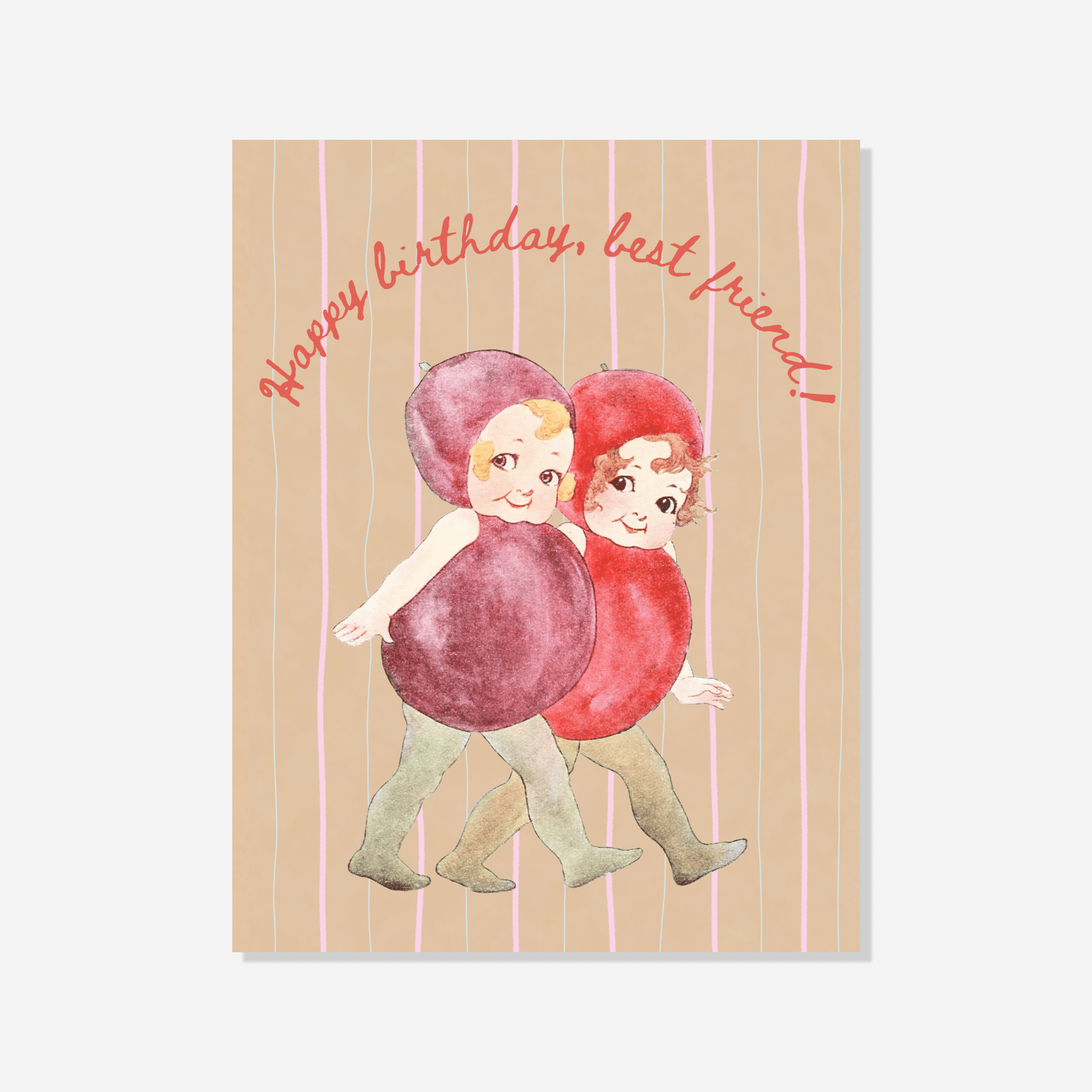 Plum Head Best Friends Card - Box Turtle