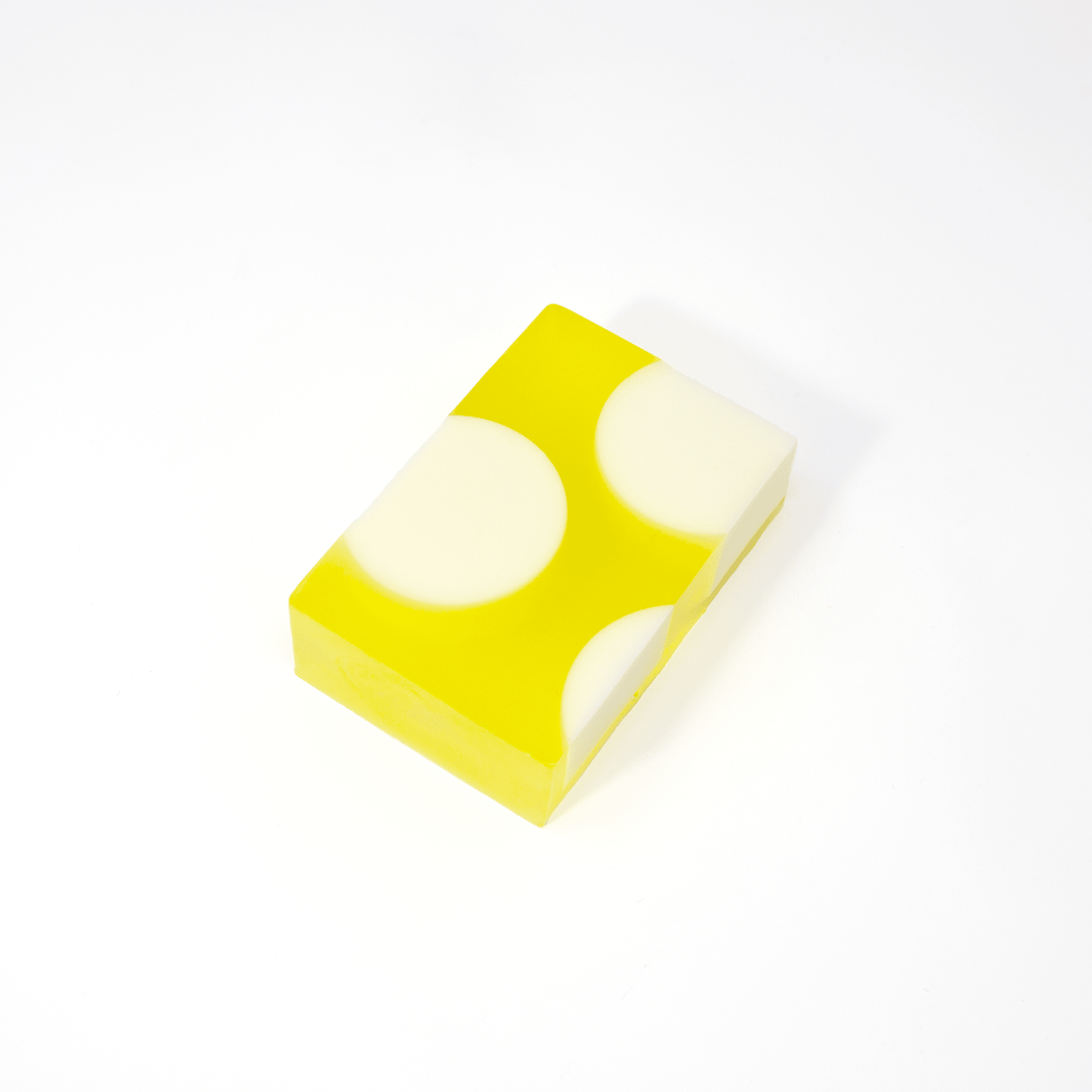 Polka Dot Soap - Lemon Yellow - Box Turtle