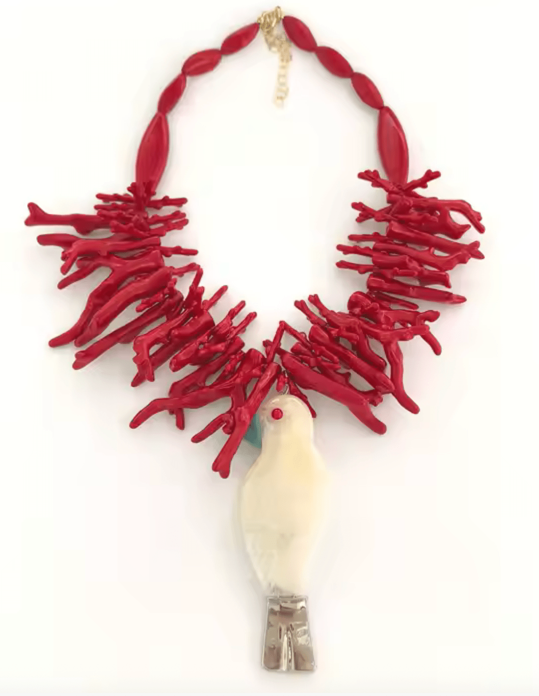 Polly - The Bird and Sea Necklace - Box Turtle