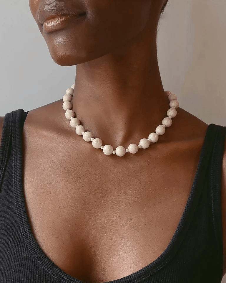 Portia Gemstone Necklace - Box Turtle