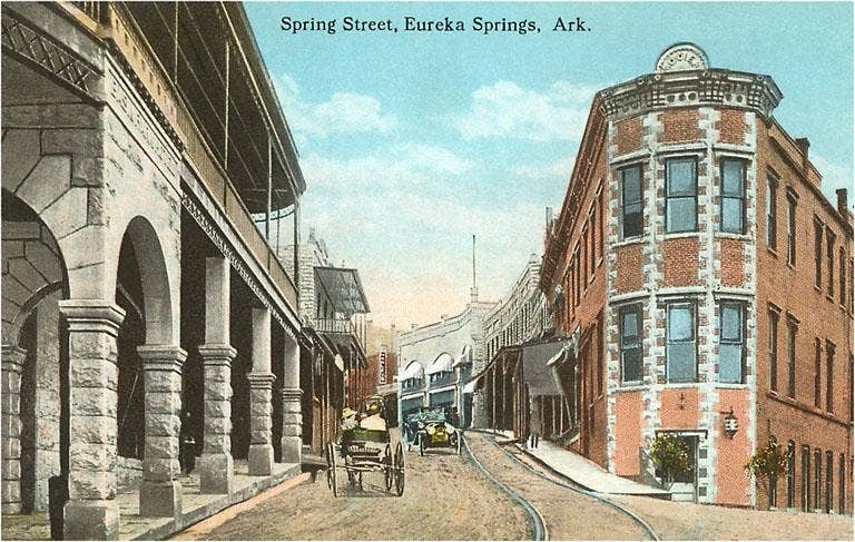 Postcard - Eureka Springs - Box Turtle