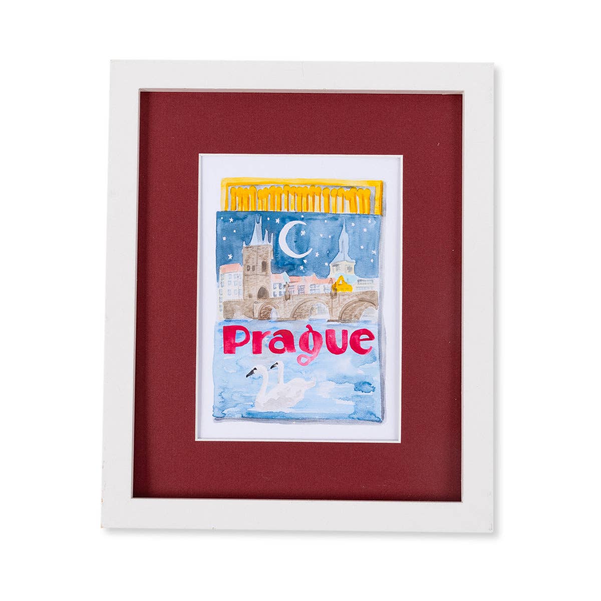 Prague Matchbook Print - Box Turtle