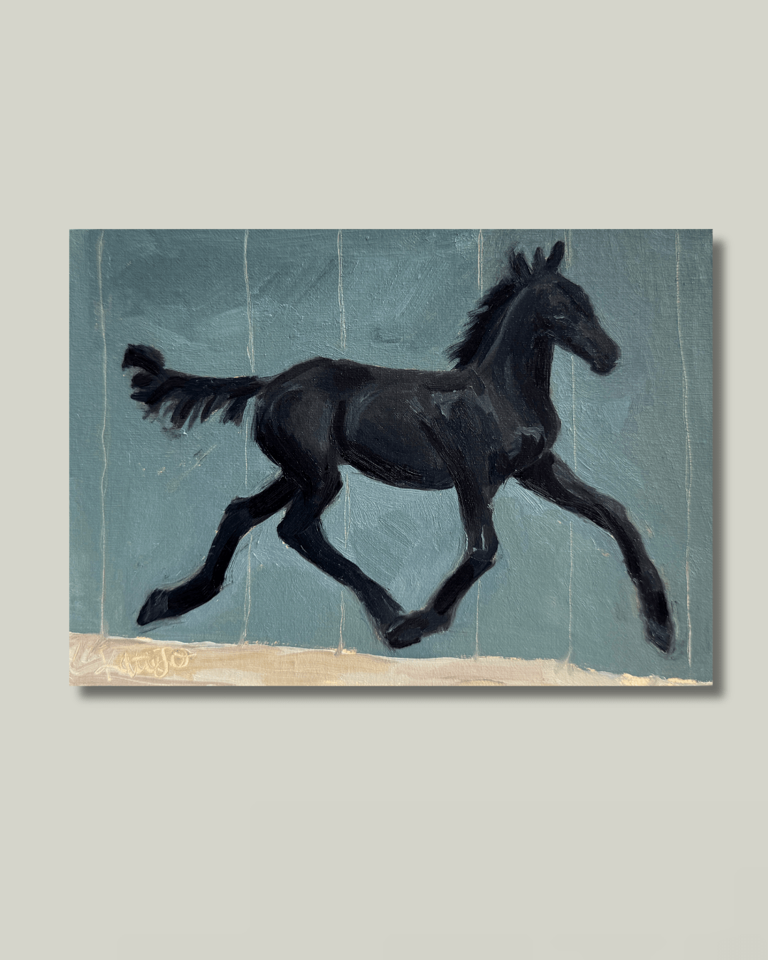 Prancing Filly Print - Box Turtle