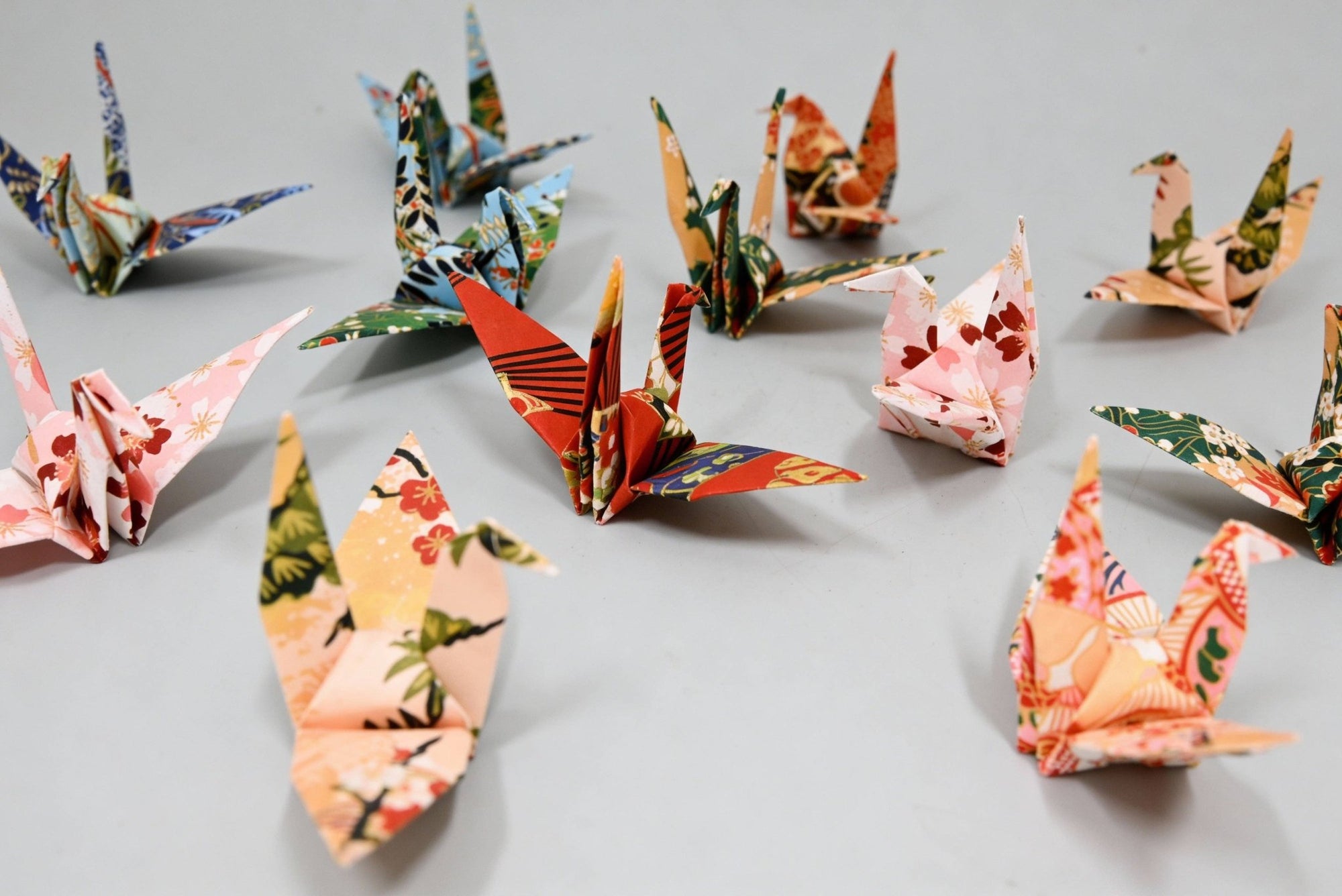 Pre Folded Origami Paper Crane - Box Turtle