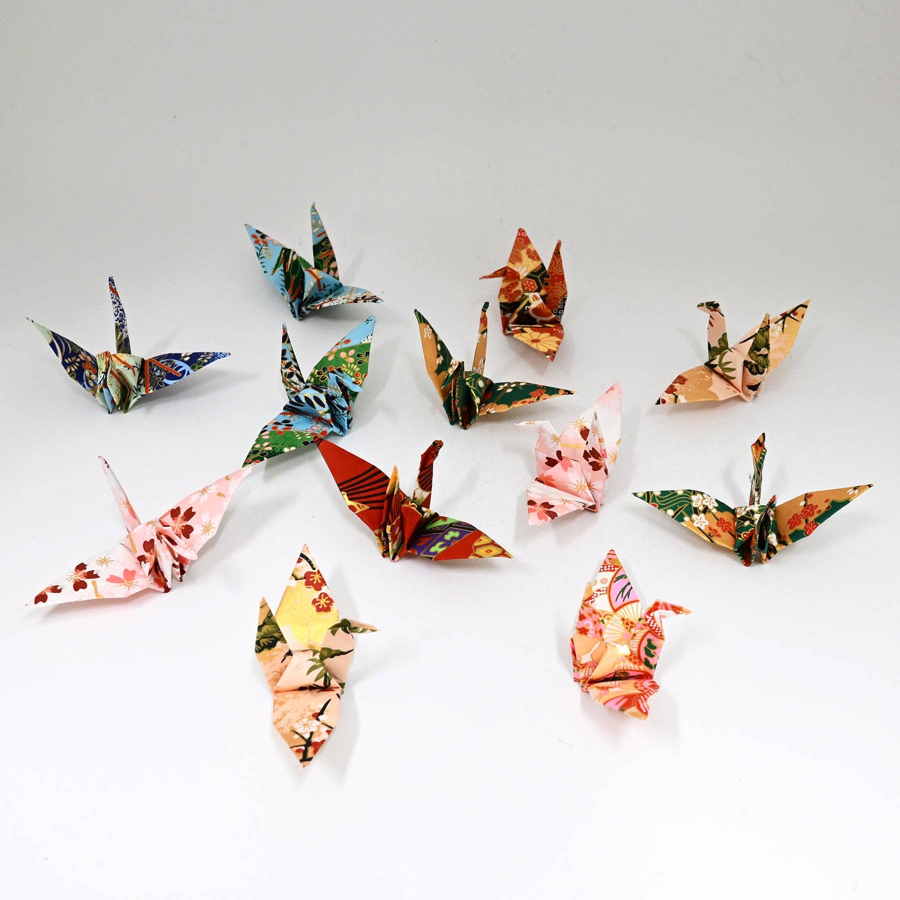 Pre Folded Origami Paper Crane - Box Turtle