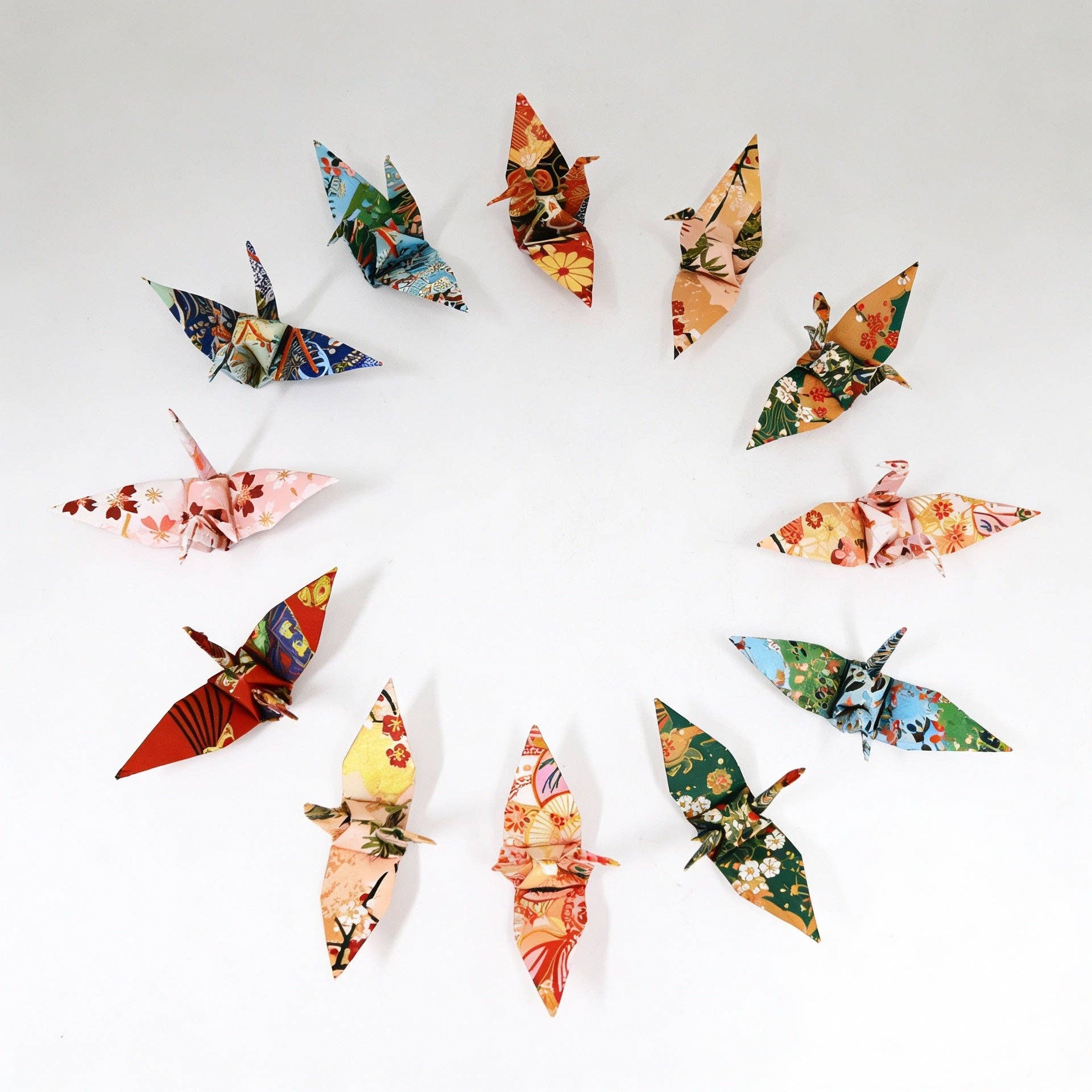 Pre Folded Origami Paper Crane - Box Turtle