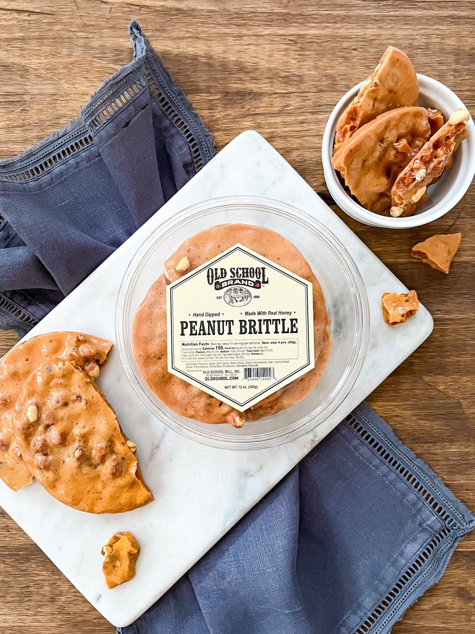 Premium Peanut Brittle - Box Turtle