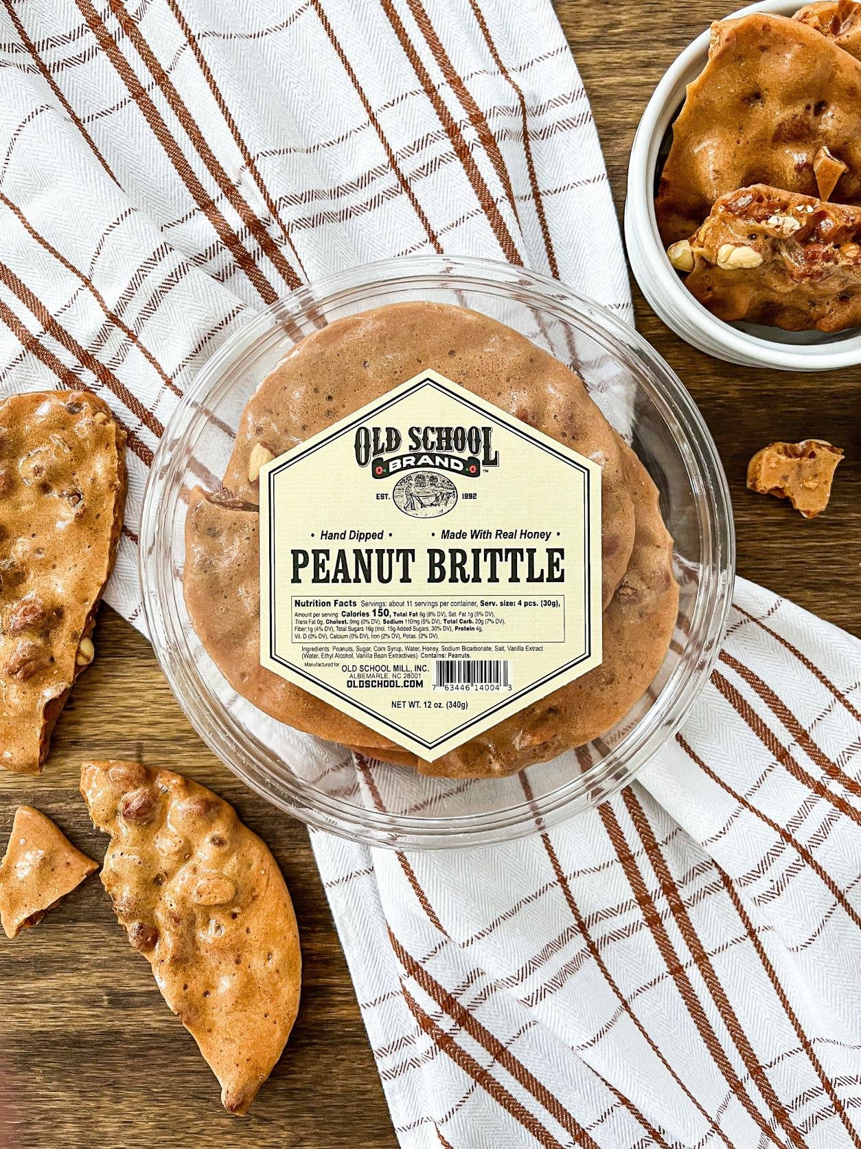 Premium Peanut Brittle - Box Turtle