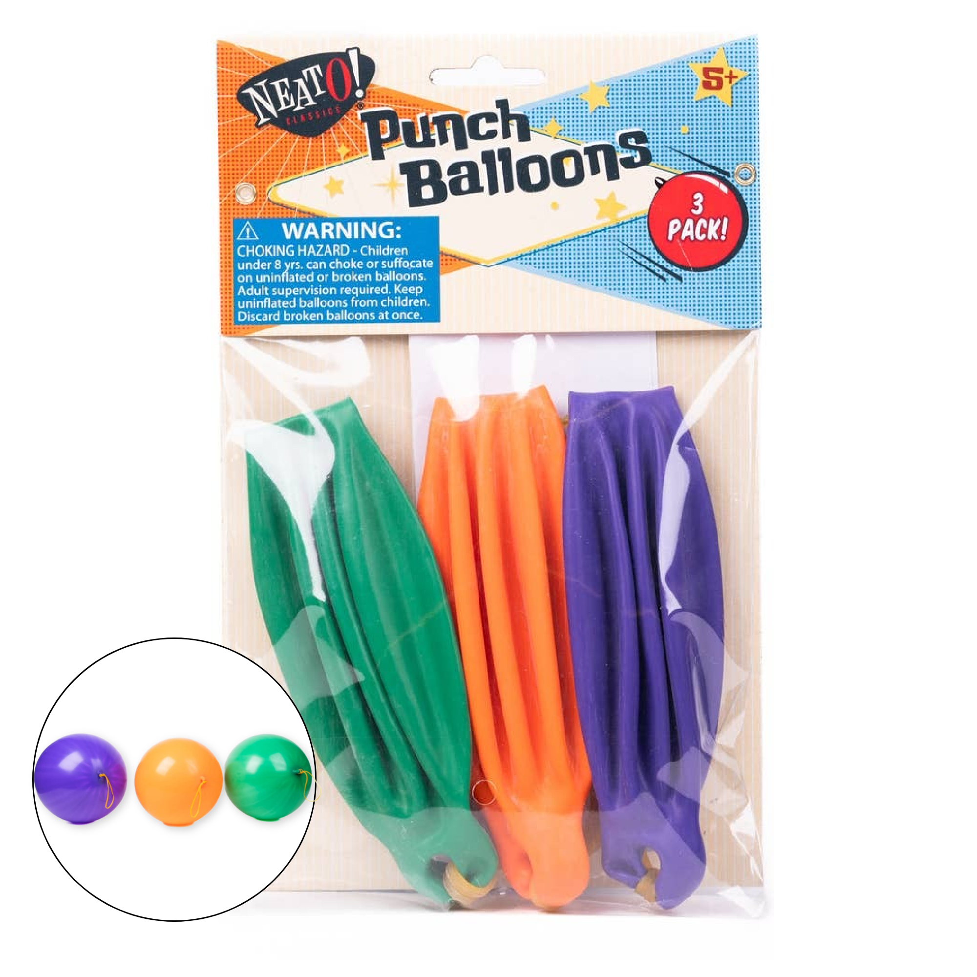 Punch Balloons - Box Turtle