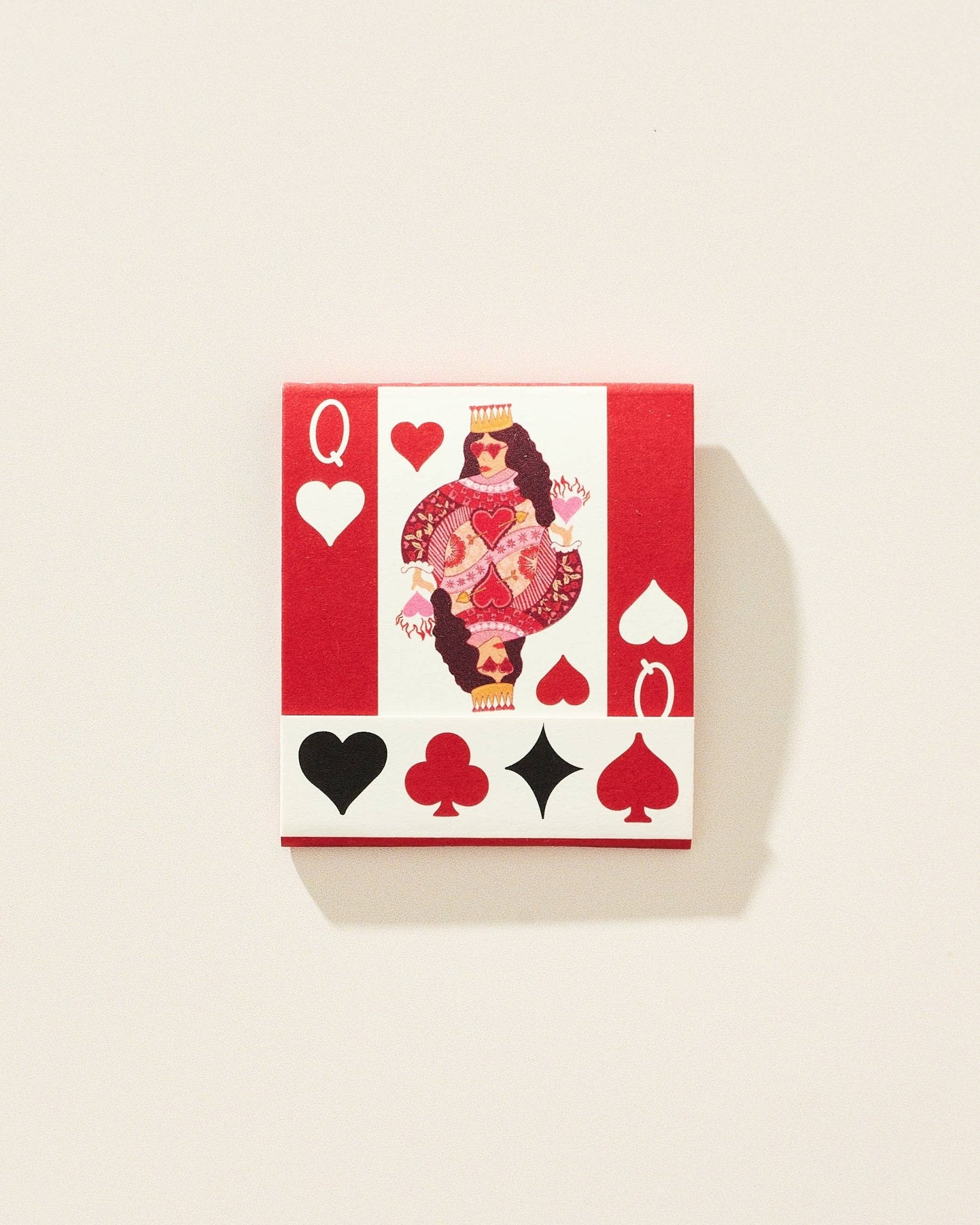 Queen of the Castle Printed Stem Matchbook - Box Turtle