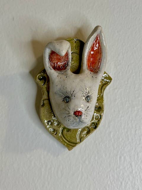 Rabbit on a Plaque - Box Turtle