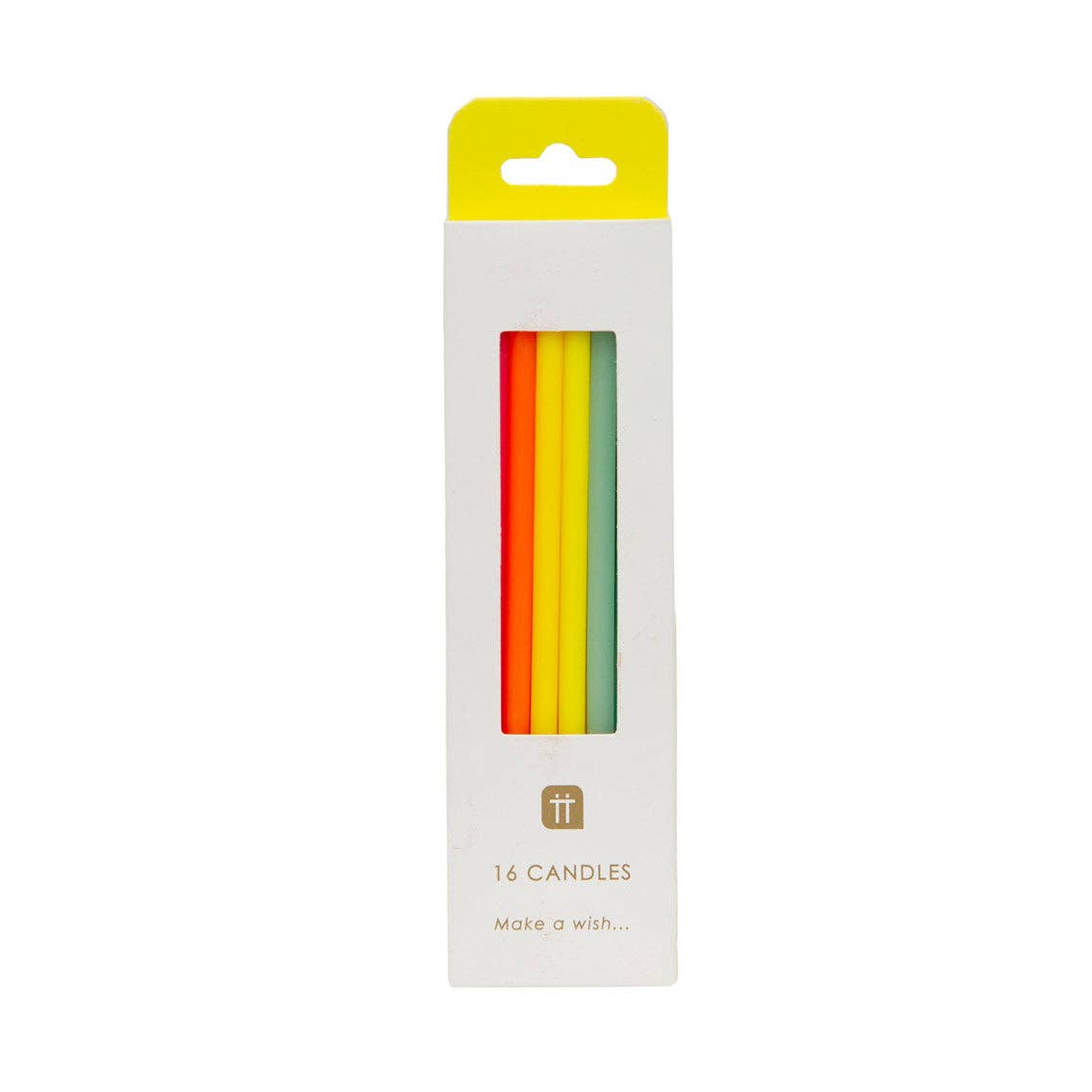 Rainbow Birthday Candles - Box Turtle