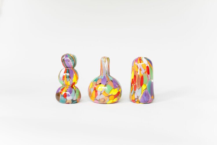 Rainbow Mini Vases - Box Turtle