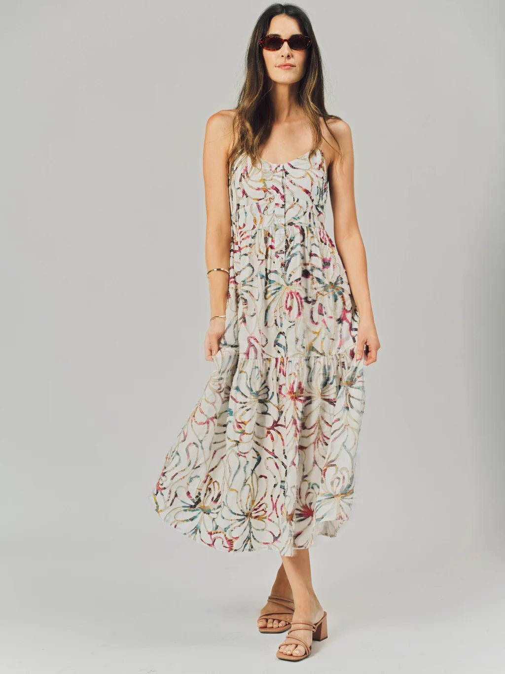 Rainbow Multi Leora Dress - Box Turtle