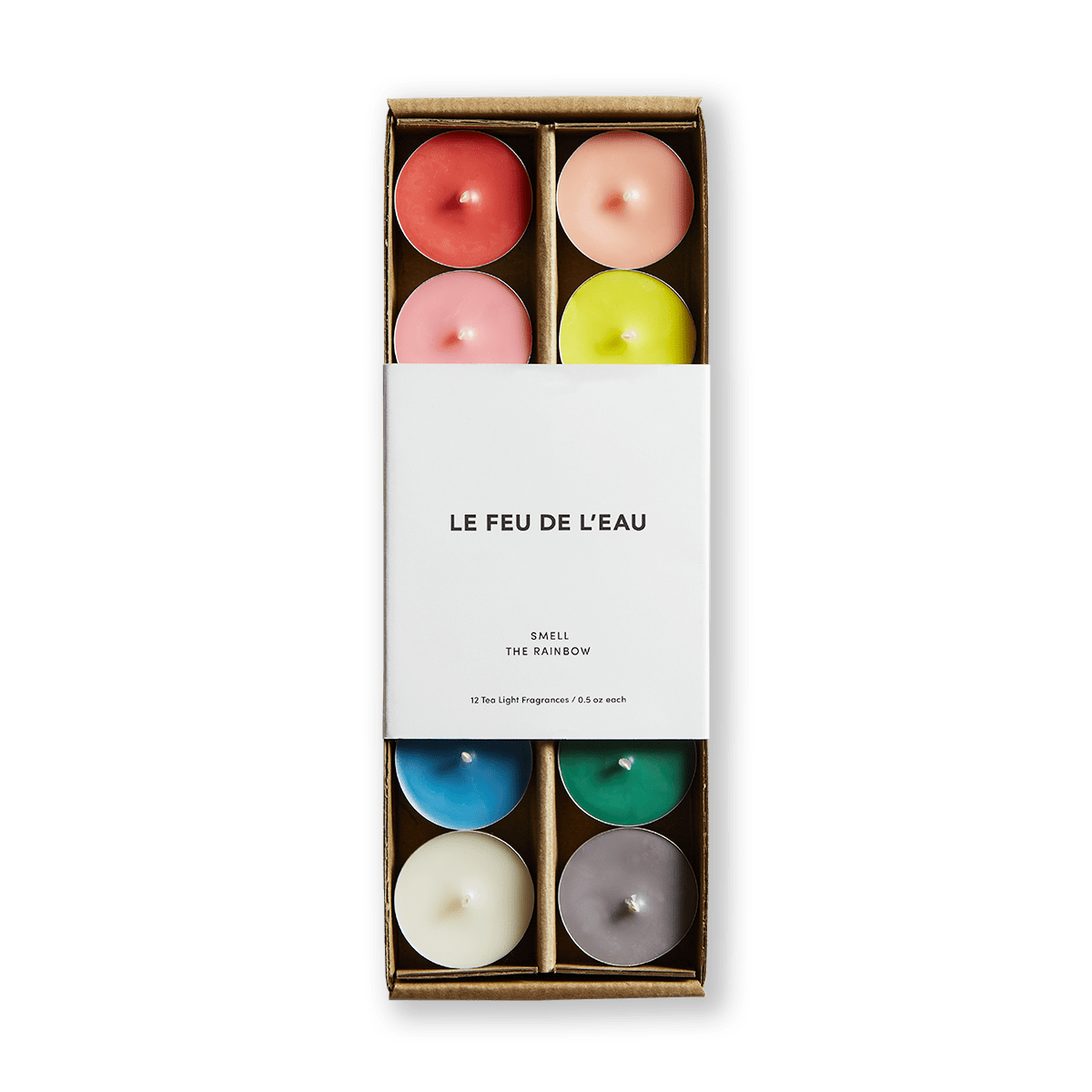 Rainbow Tea Lights - Box Turtle