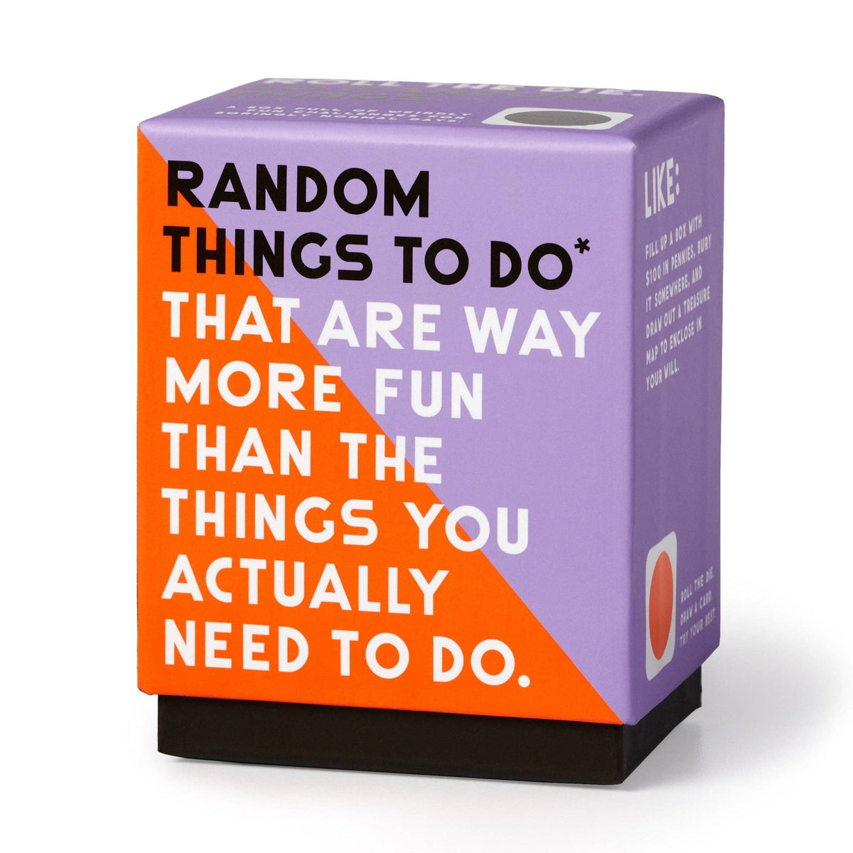 Random Things To Do Box - Box Turtle