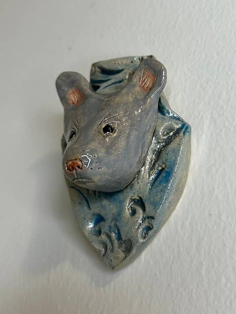 Rat on a Plaque - Box Turtle