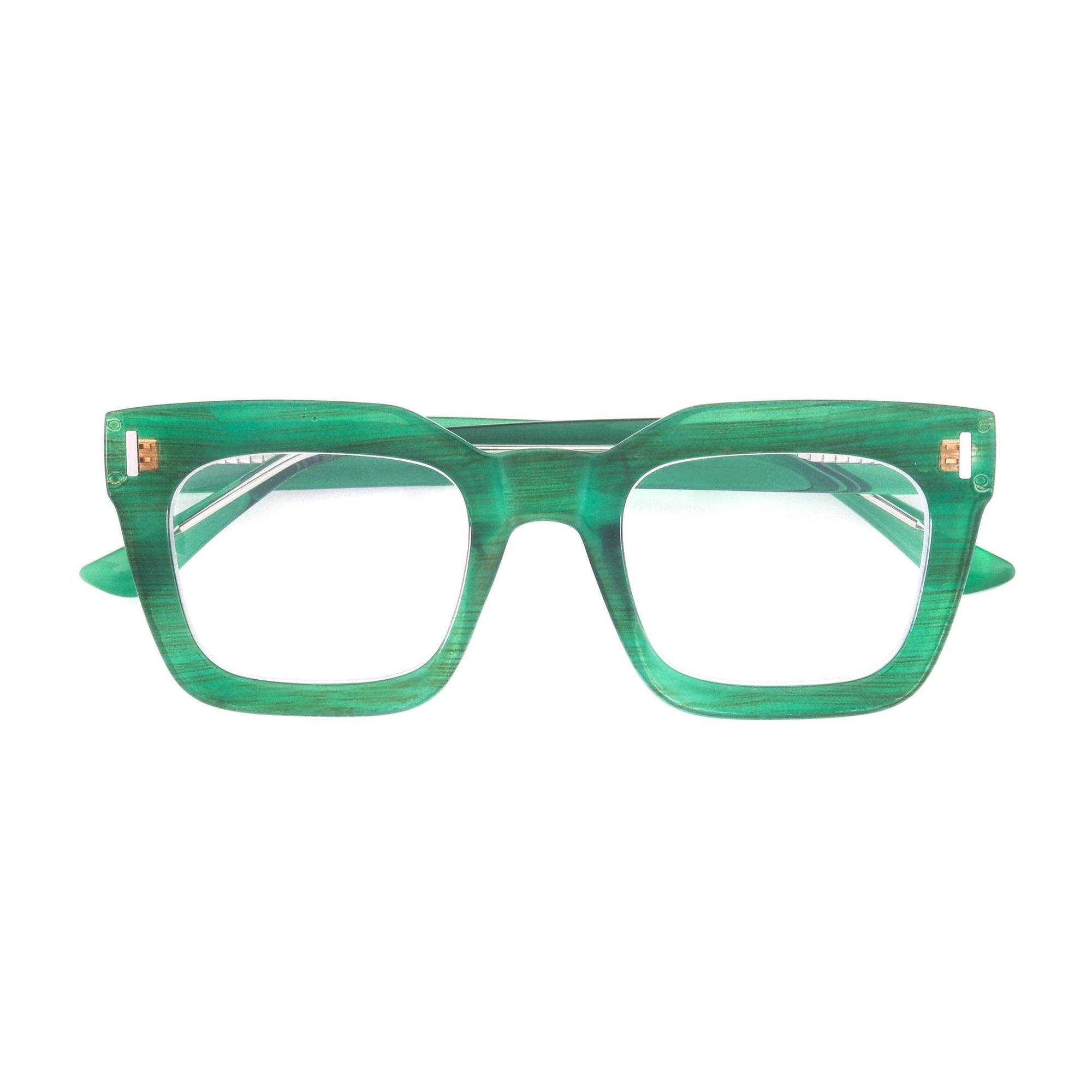 Raz - Green and Brown Stripes - Box Turtle