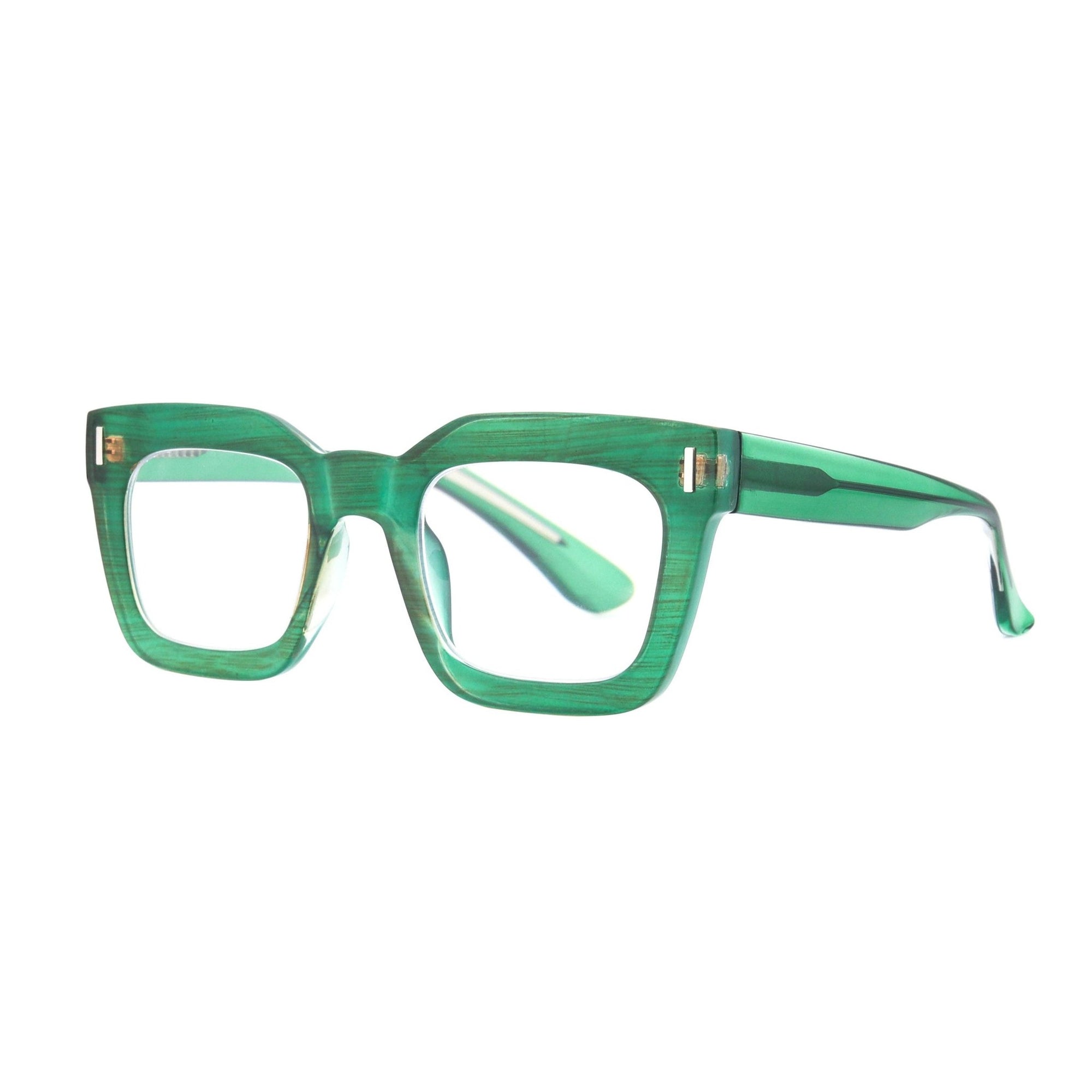 Raz - Green and Brown Stripes - Box Turtle