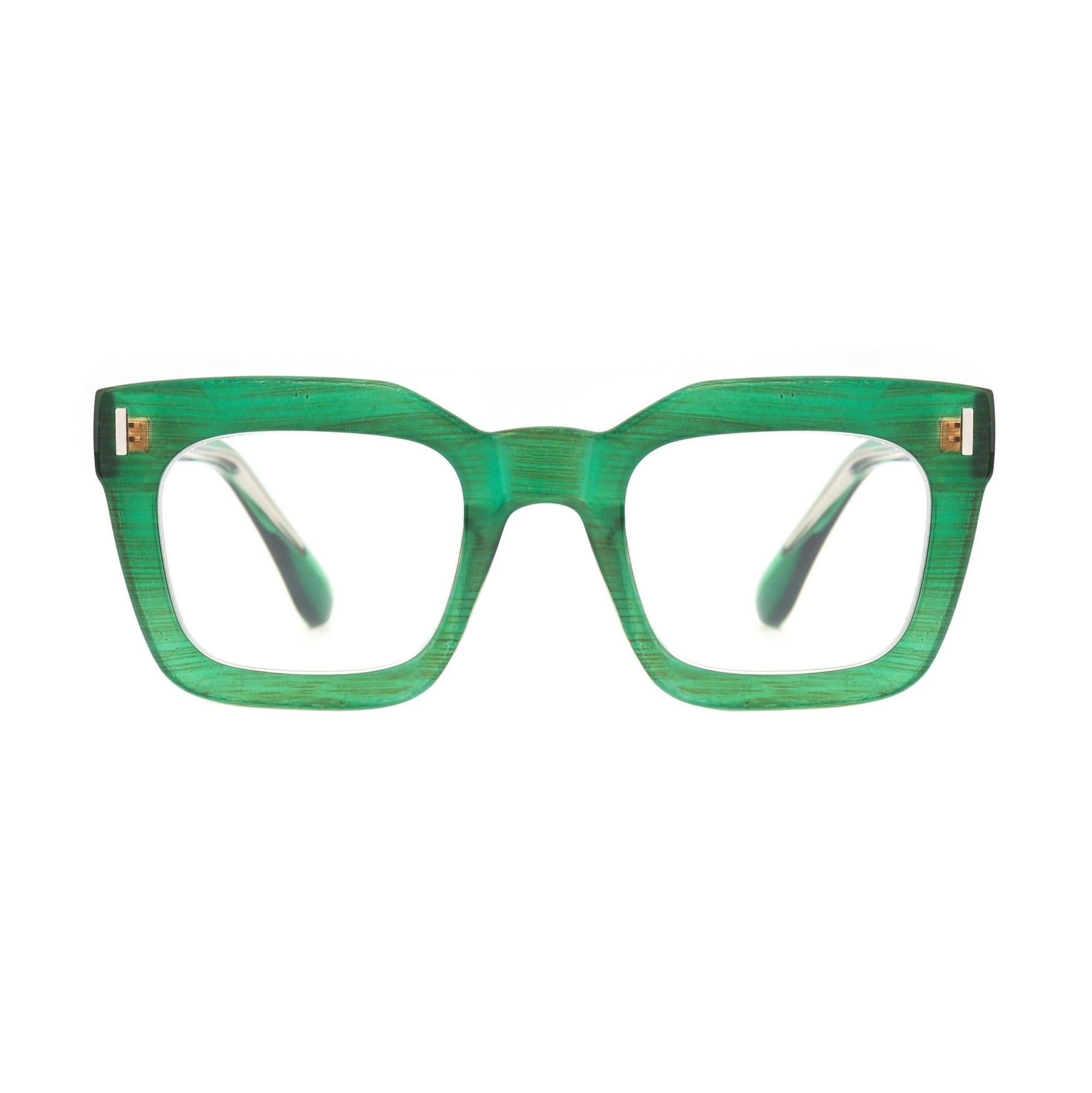 Raz - Green and Brown Stripes - Box Turtle