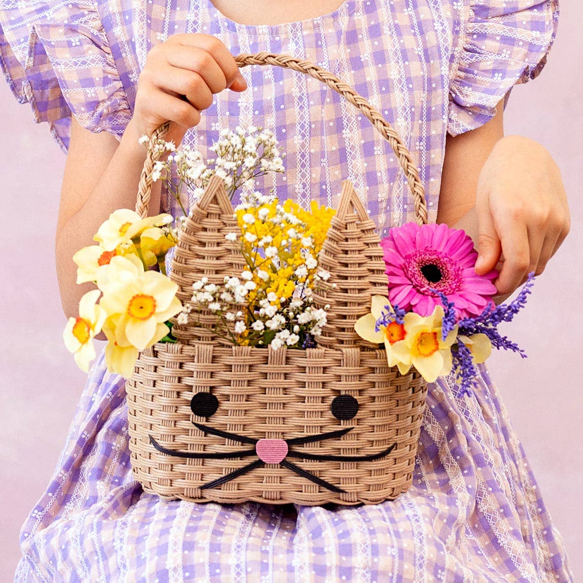 Recycled Paper Bunny Shaped Basket - Box Turtle