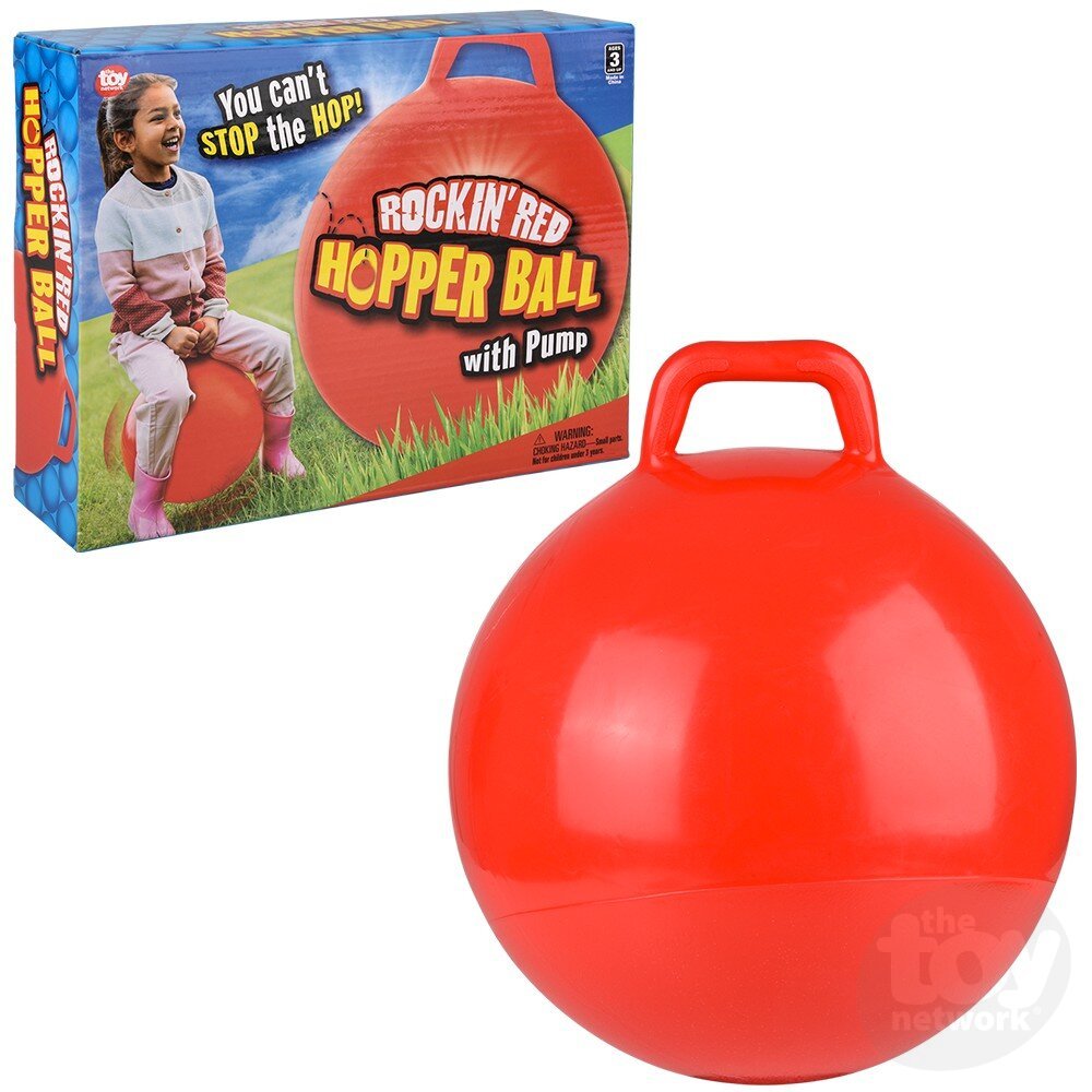 Red Hopper Ball - Box Turtle