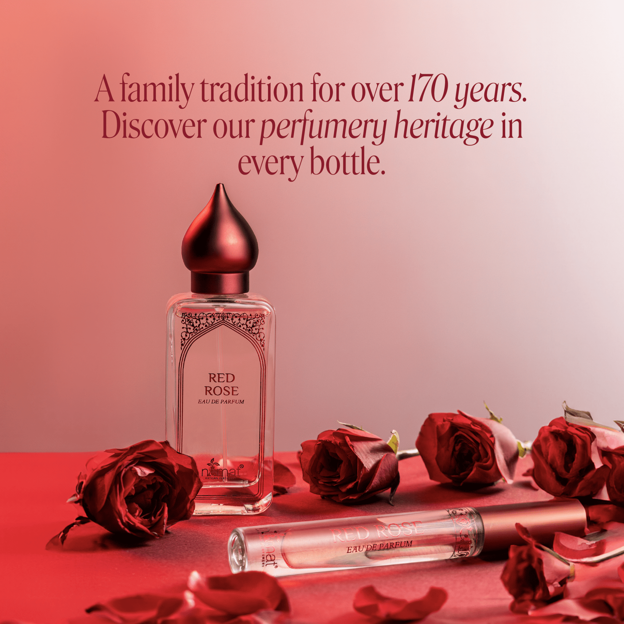 Red Rose Eau De Parfum Travel Spray - Box Turtle