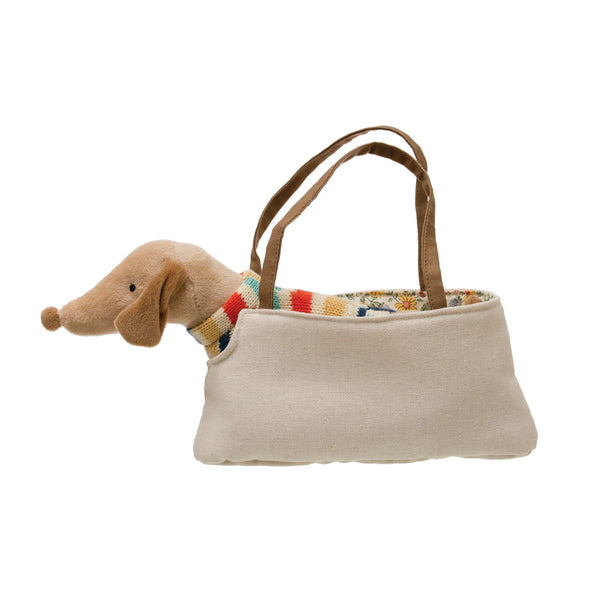 Removable Dachshund in Carrier - Box Turtle